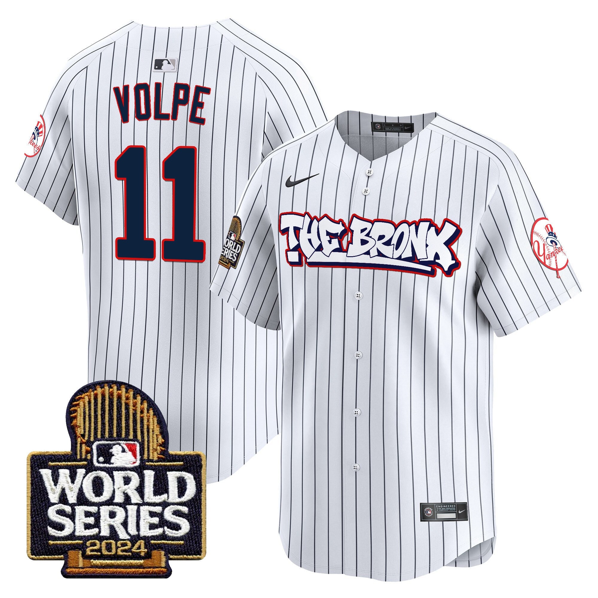 Men’s The Bronx 2024 World Series Vapor Premier Limited Jersey
