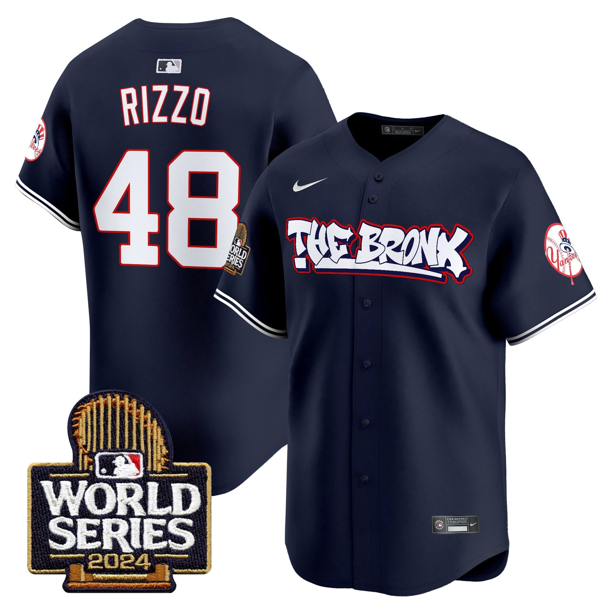 Men’s The Bronx 2024 World Series Vapor Premier Limited Jersey