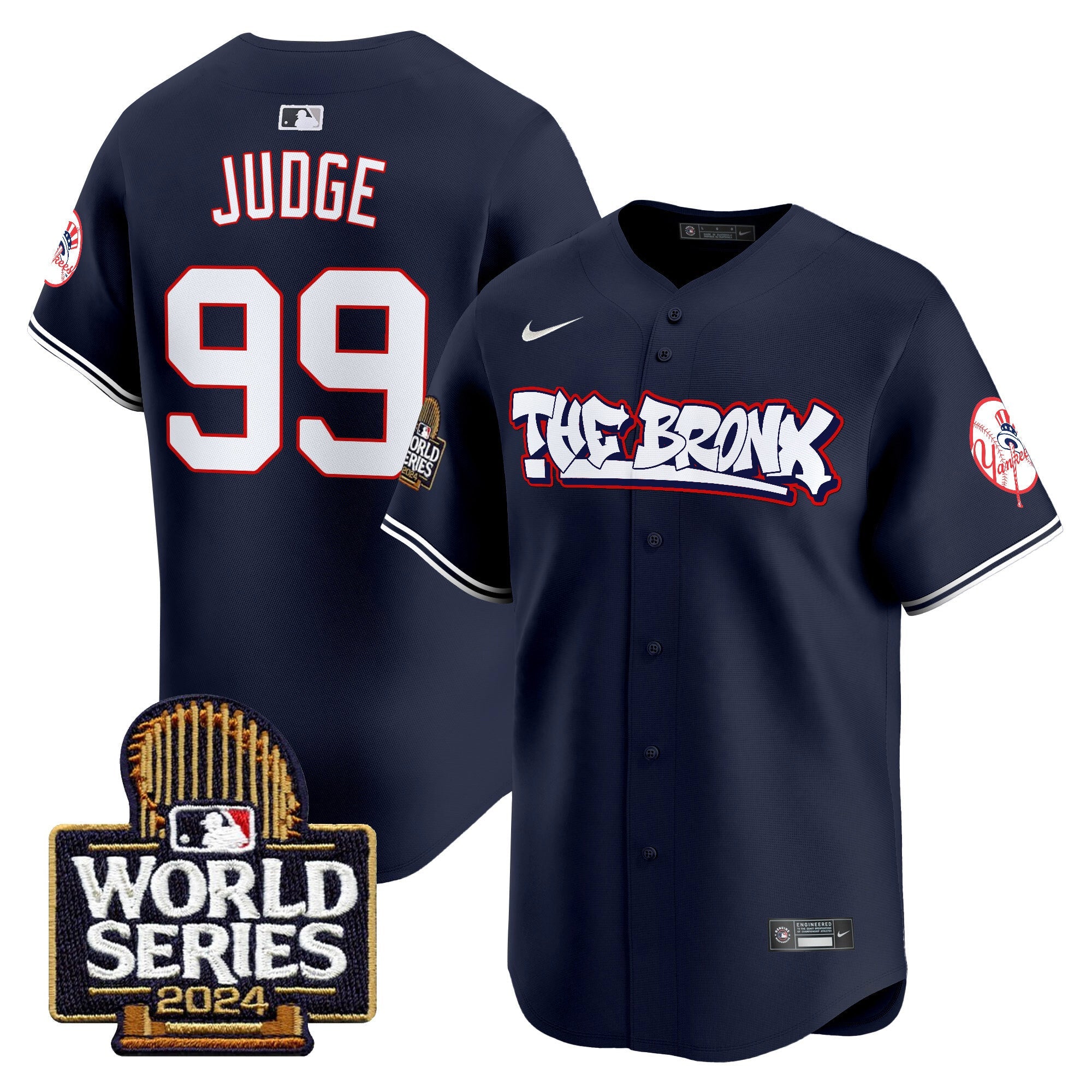Men’s The Bronx 2024 World Series Vapor Premier Limited Jersey