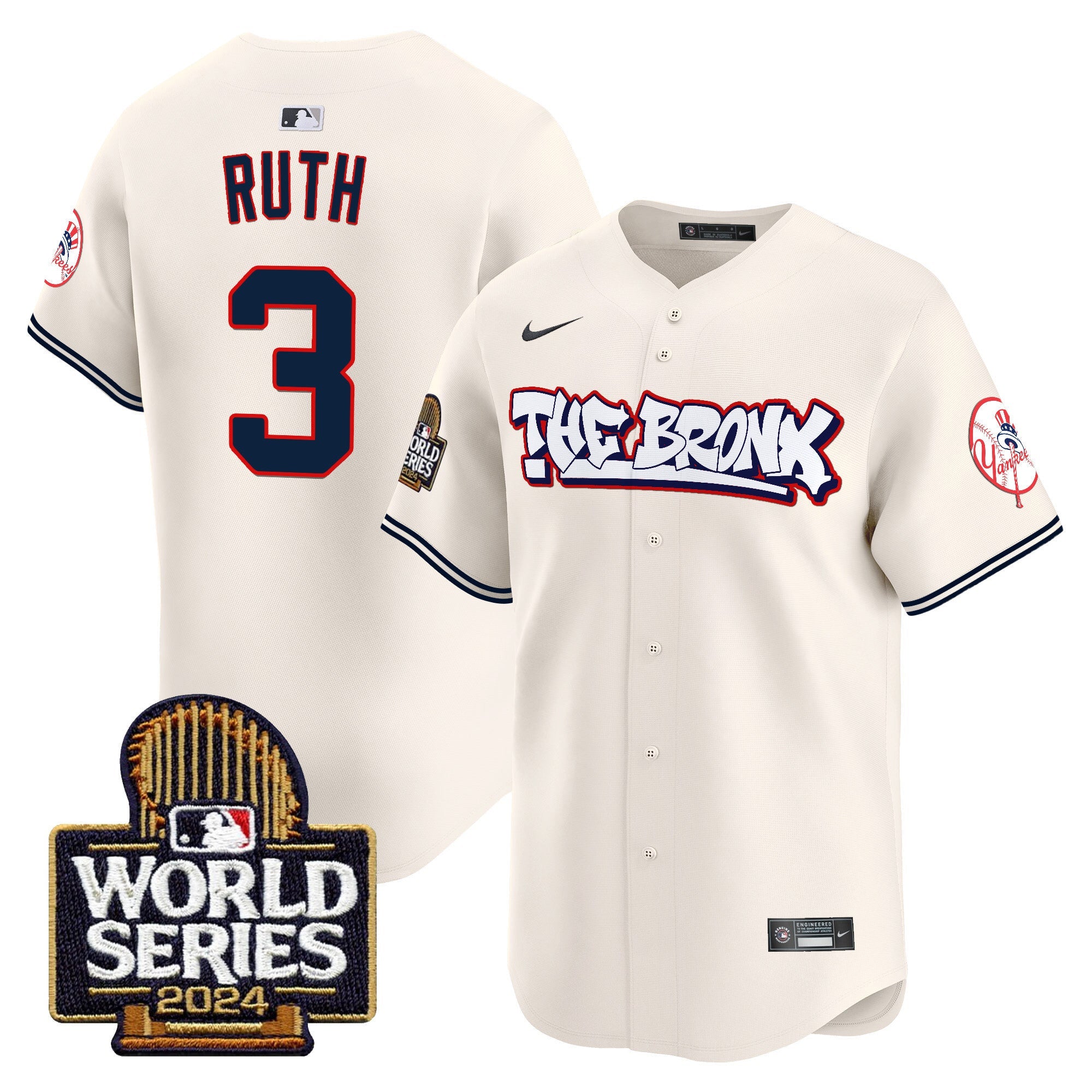 Men’s The Bronx 2024 World Series Vapor Premier Limited Jersey