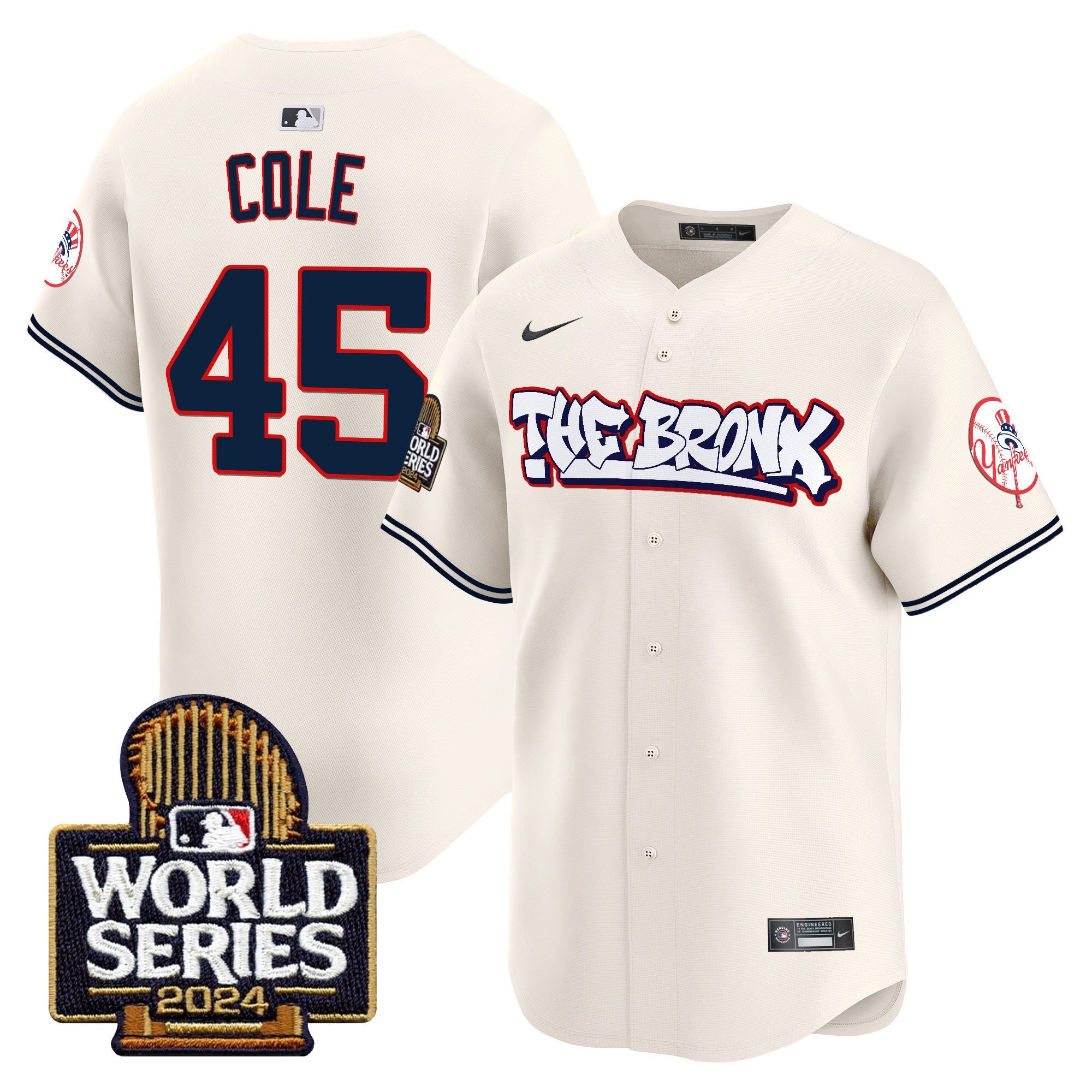 Men’s The Bronx 2024 World Series Vapor Premier Limited Jersey