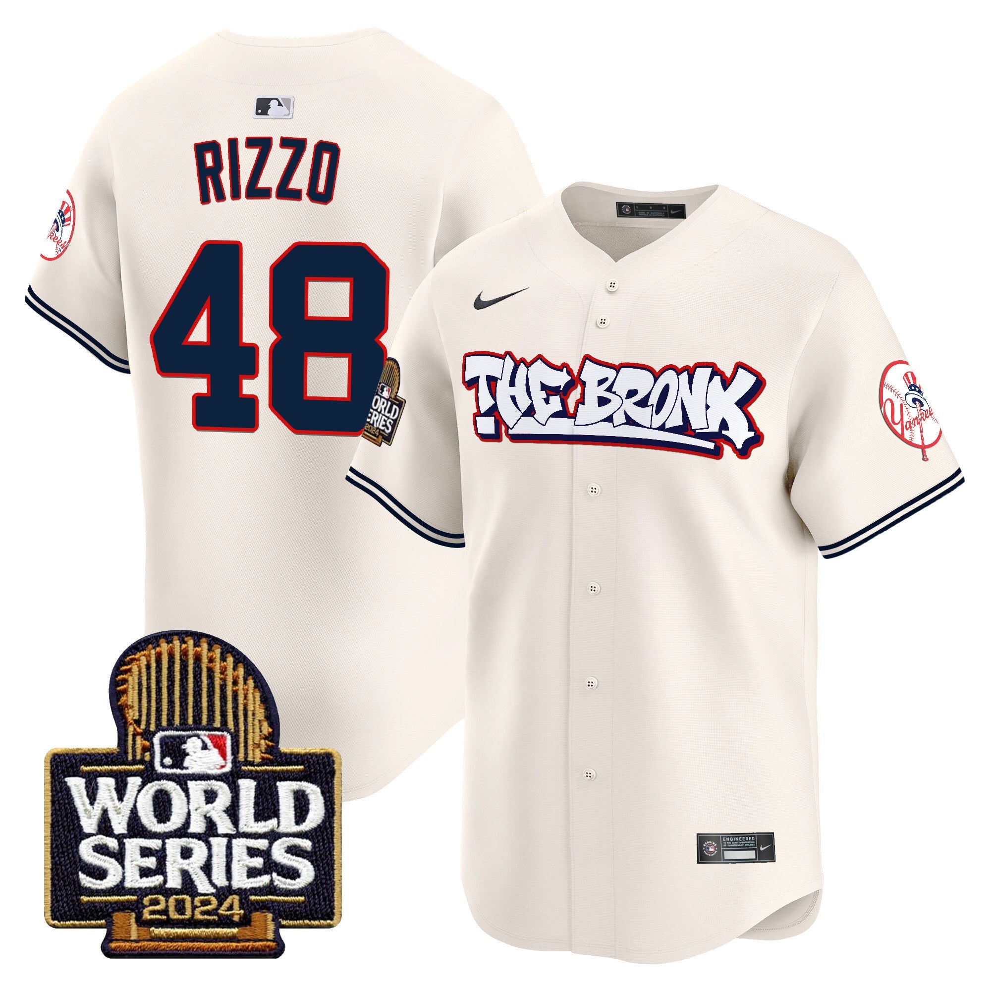 Men’s The Bronx 2024 World Series Vapor Premier Limited Jersey