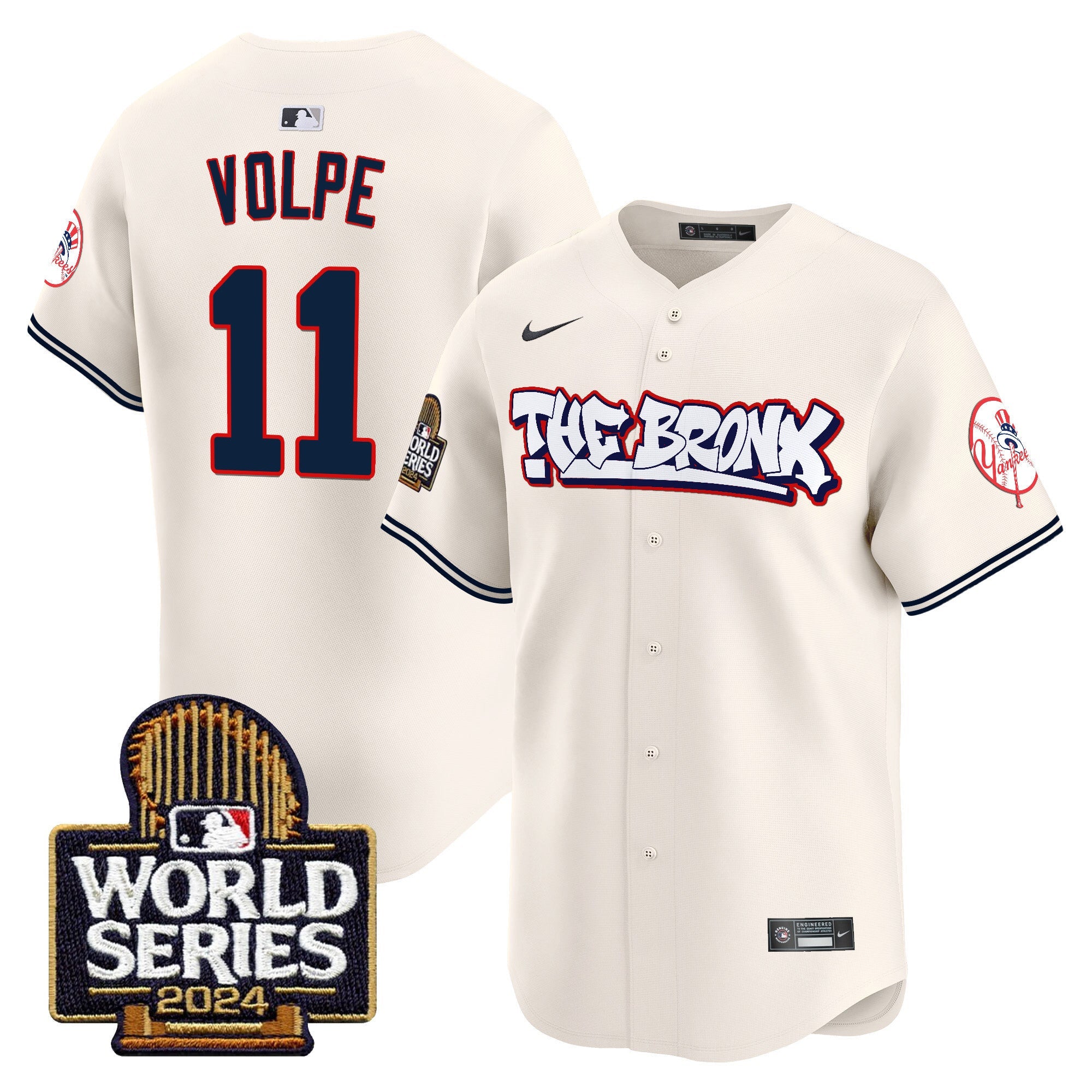 Men’s The Bronx 2024 World Series Vapor Premier Limited Jersey