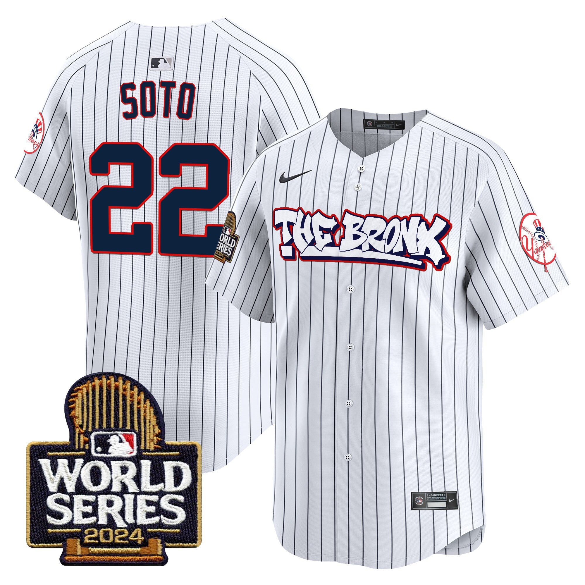 Men’s The Bronx 2024 World Series Vapor Premier Limited Jersey
