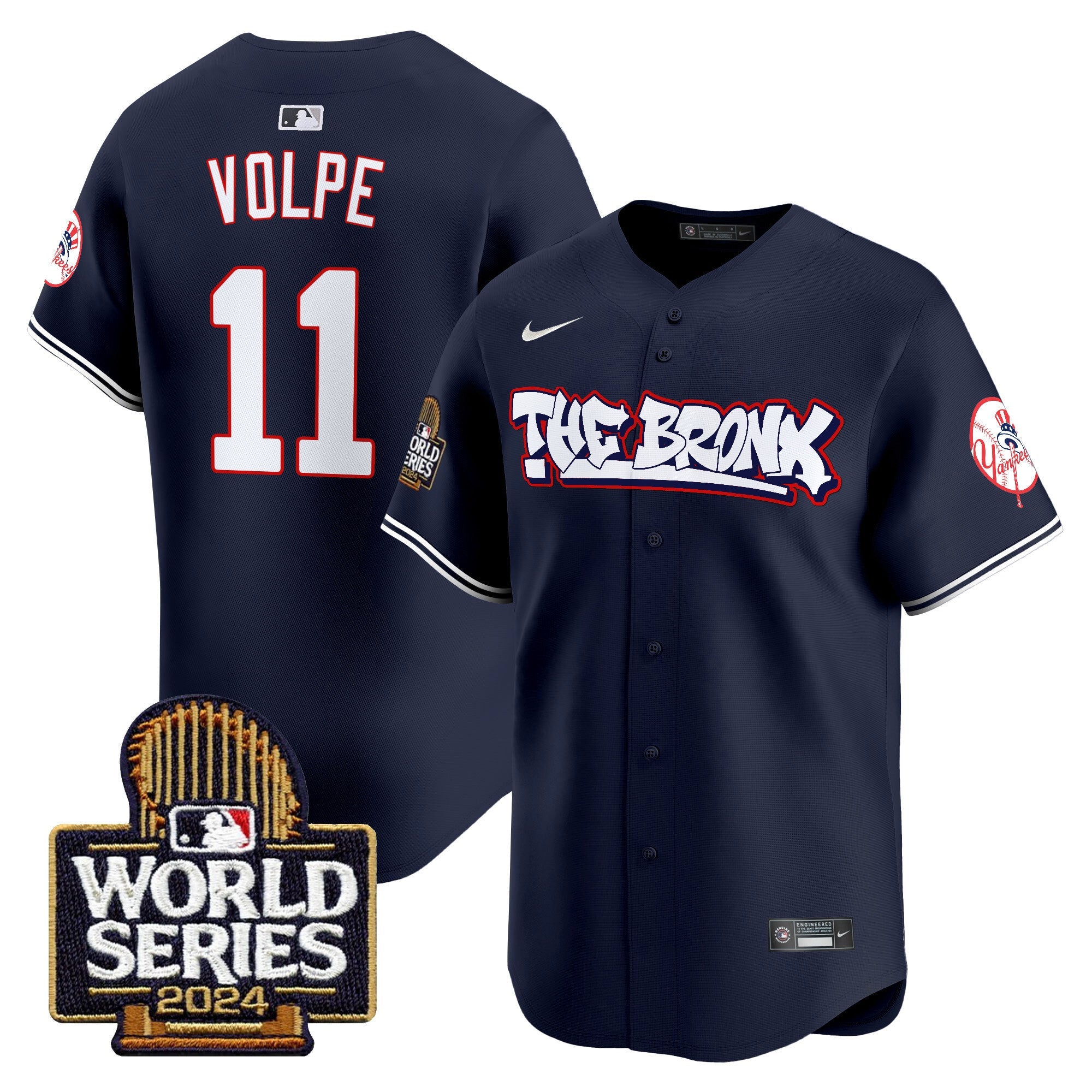 Men’s The Bronx 2024 World Series Vapor Premier Limited Jersey