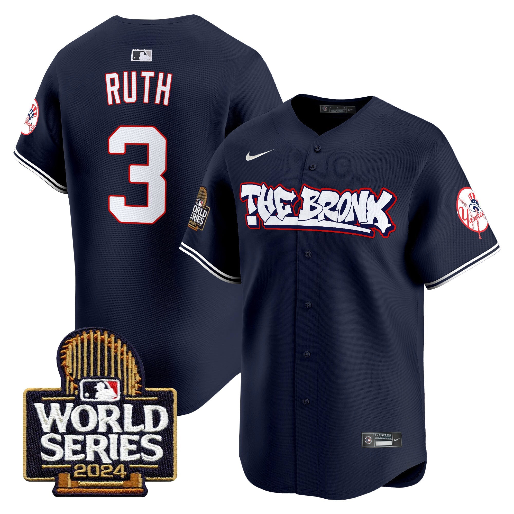 Men’s The Bronx 2024 World Series Vapor Premier Limited Jersey