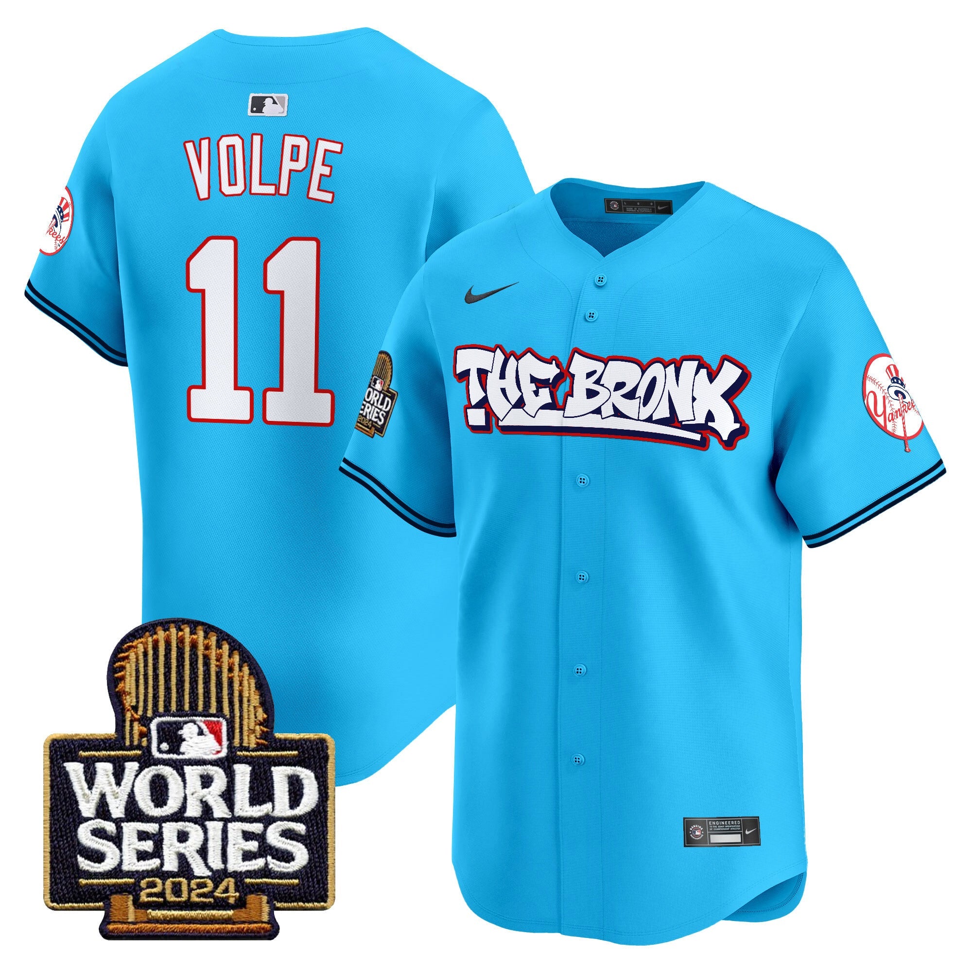 Men’s The Bronx 2024 World Series Vapor Premier Limited Jersey