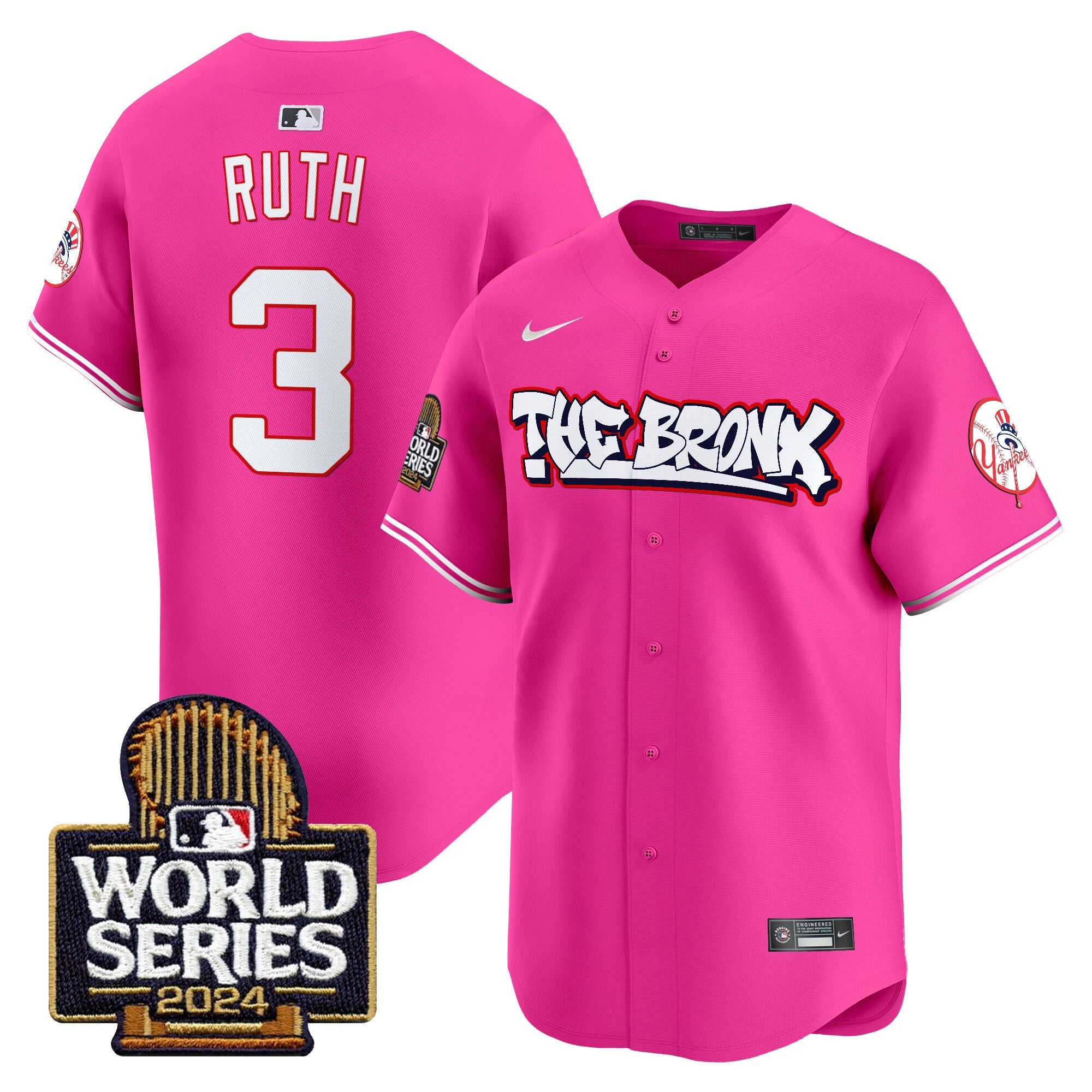 Men’s The Bronx 2024 World Series Vapor Premier Limited Jersey