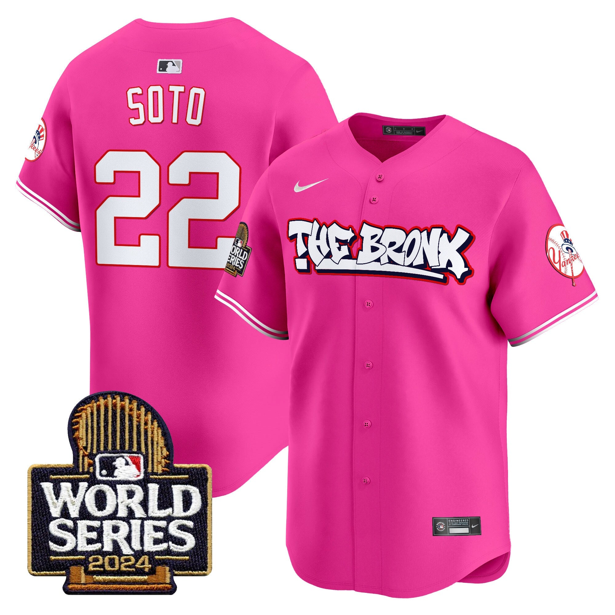 Men’s The Bronx 2024 World Series Vapor Premier Limited Jersey