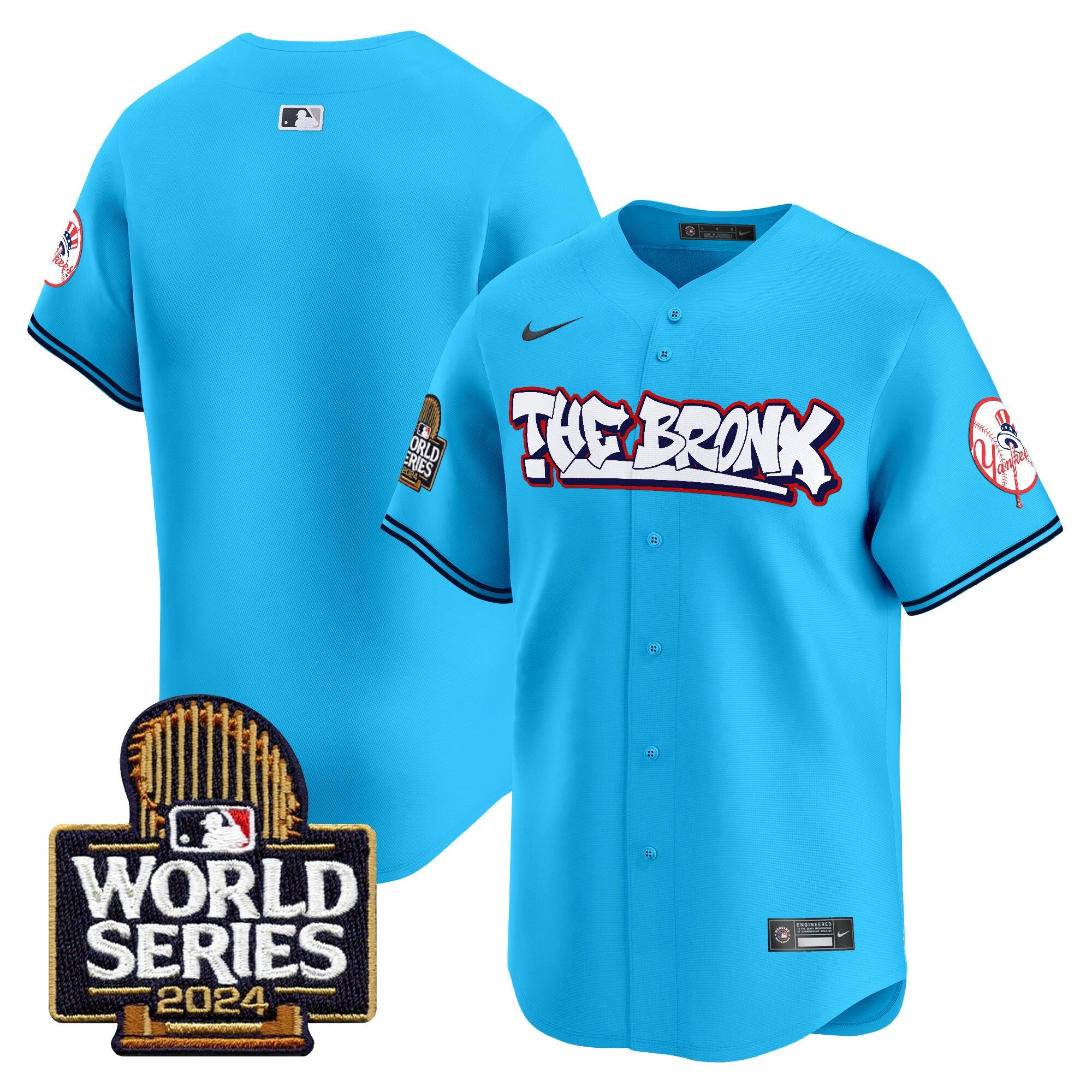 Men’s The Bronx 2024 World Series Vapor Premier Limited Jersey
