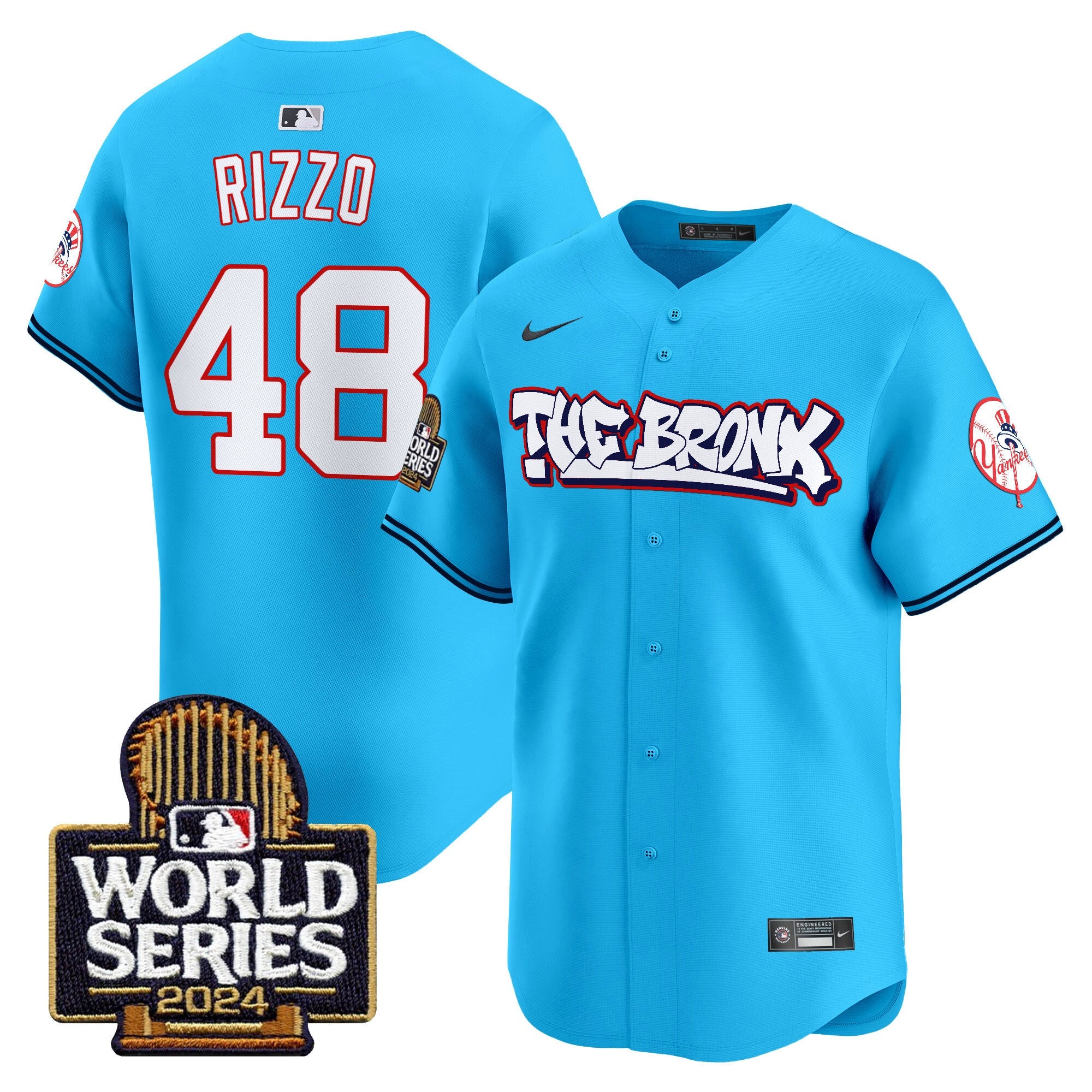 Men’s The Bronx 2024 World Series Vapor Premier Limited Jersey