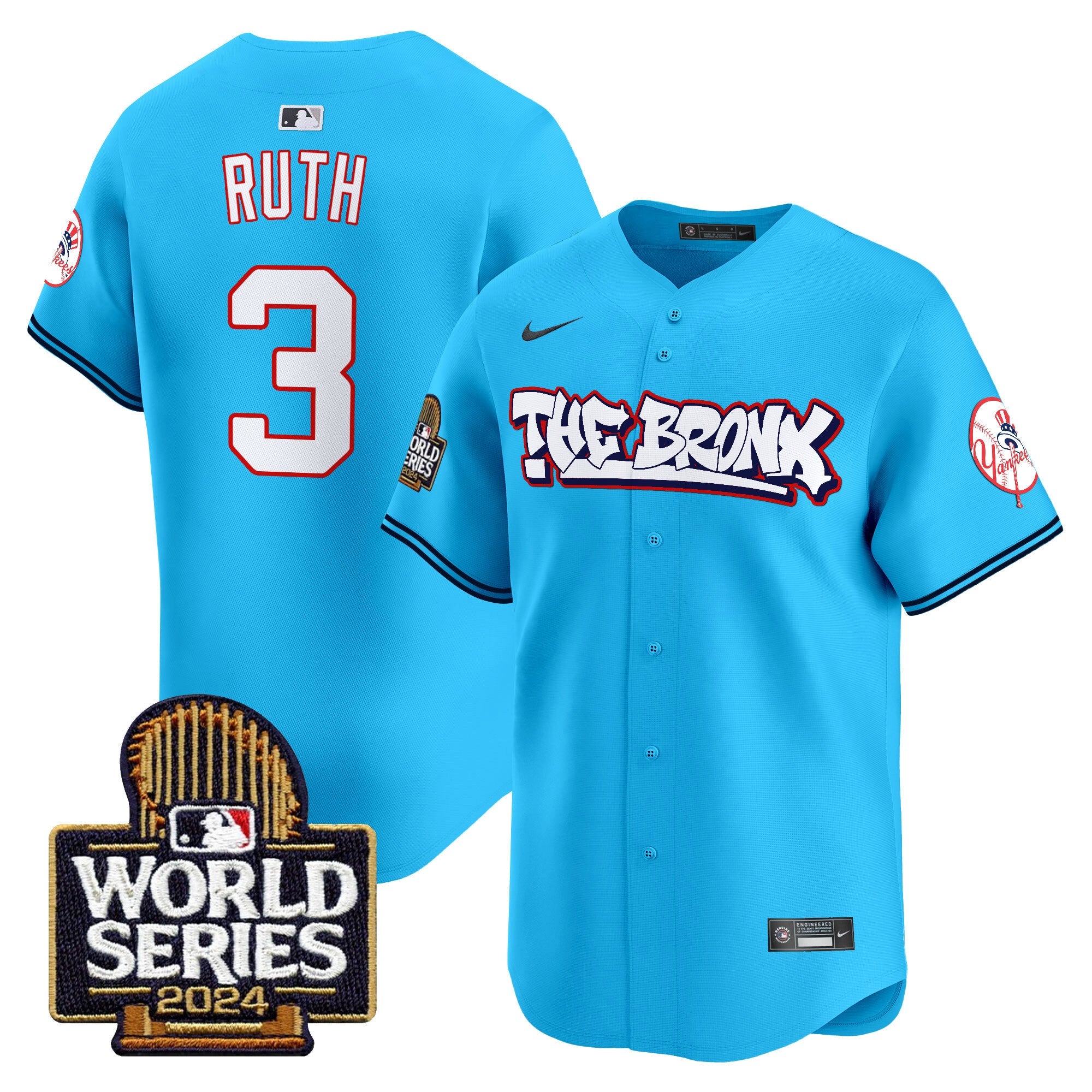 Men’s The Bronx 2024 World Series Vapor Premier Limited Jersey