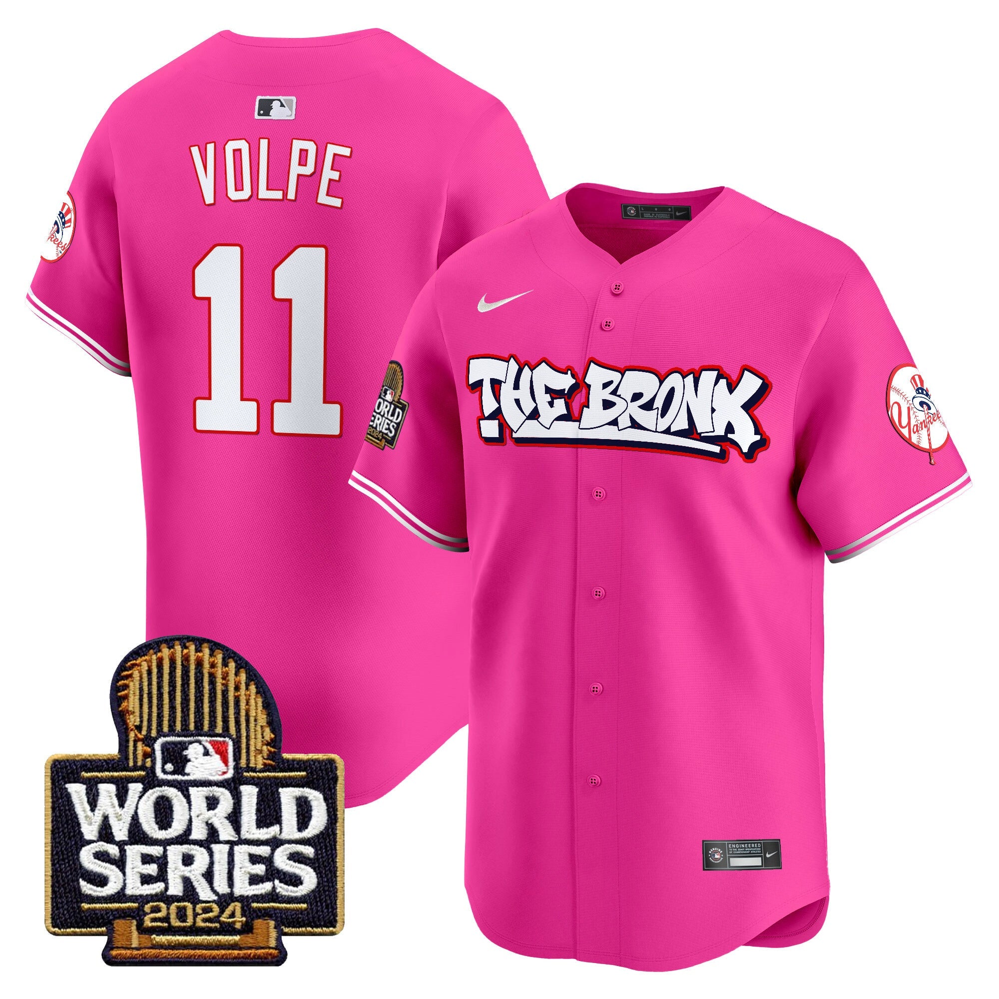 Men’s The Bronx 2024 World Series Vapor Premier Limited Jersey