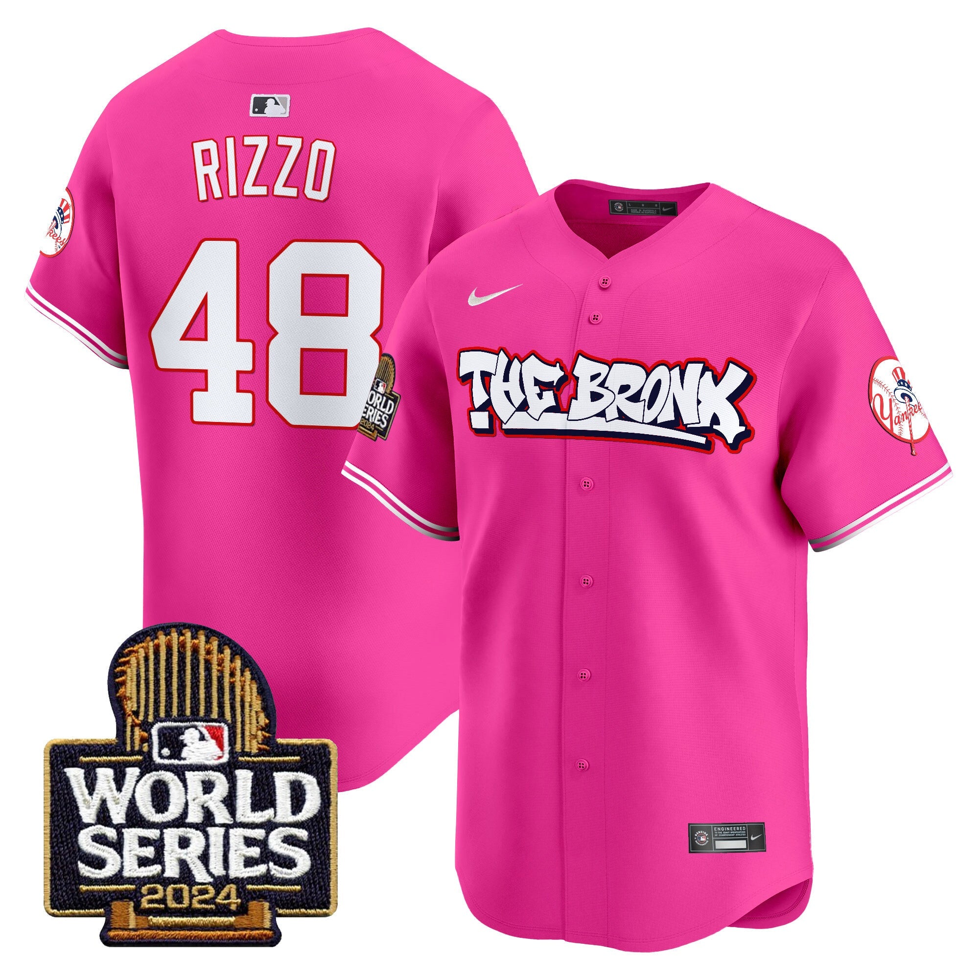 Men’s The Bronx 2024 World Series Vapor Premier Limited Jersey