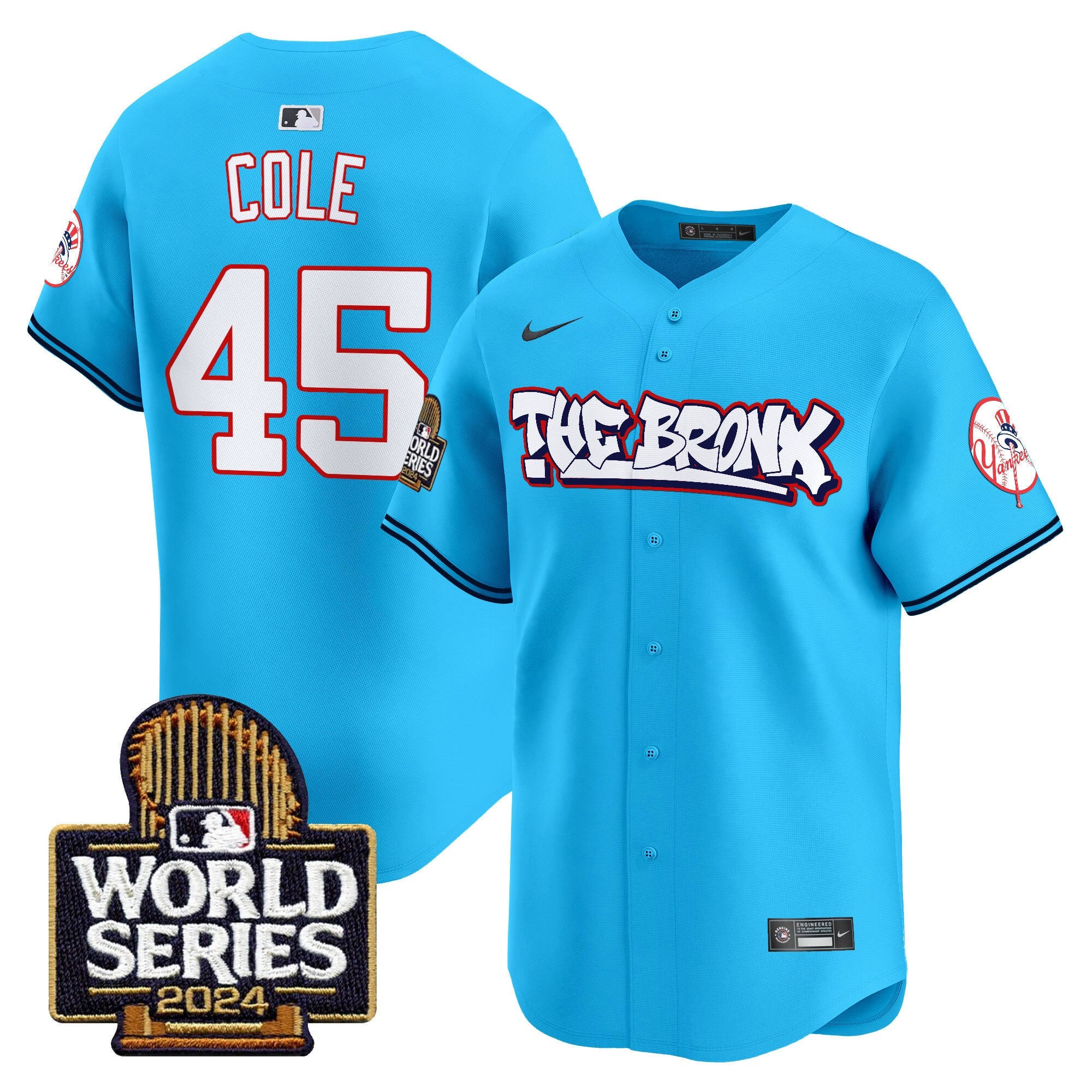 Men’s The Bronx 2024 World Series Vapor Premier Limited Jersey
