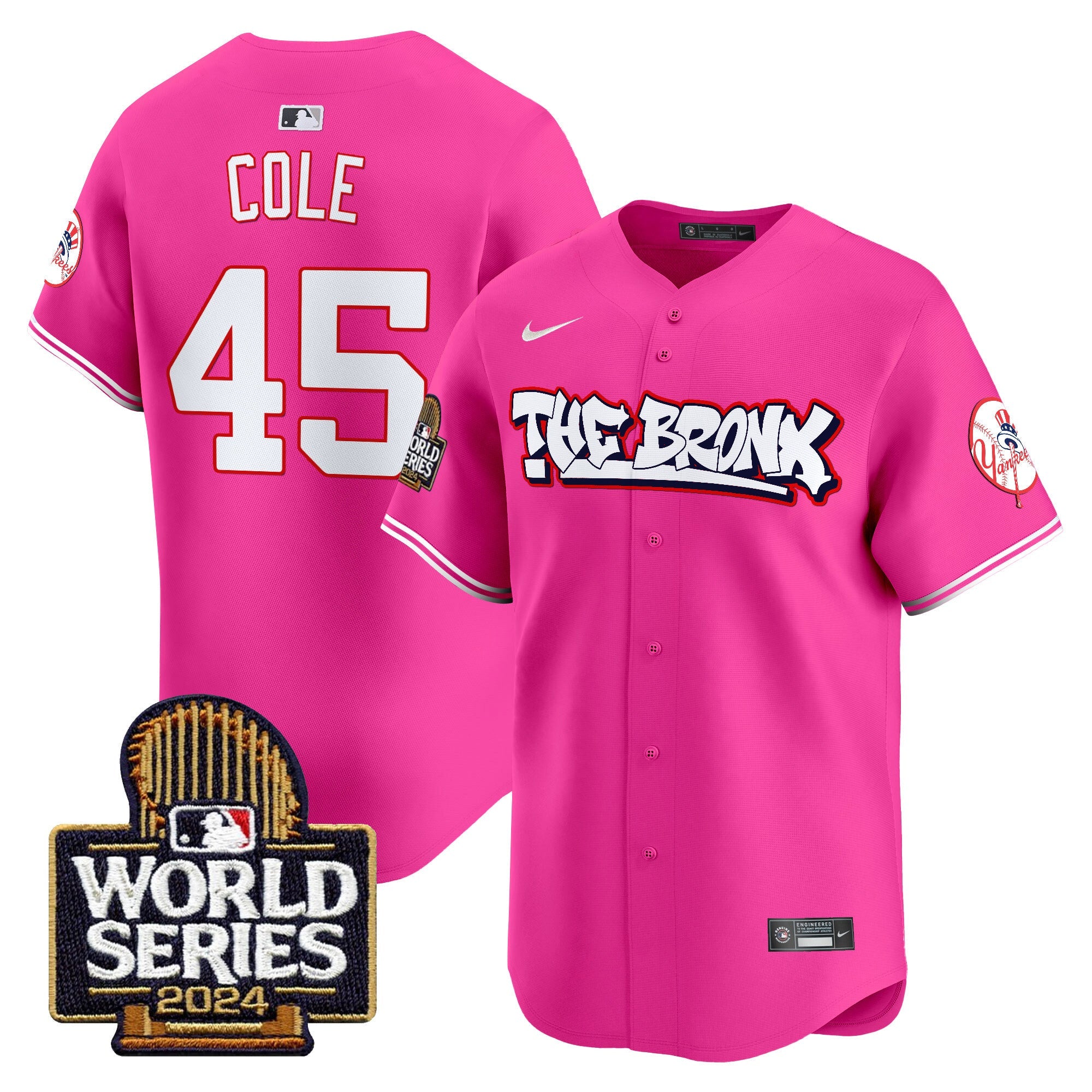 Men’s The Bronx 2024 World Series Vapor Premier Limited Jersey