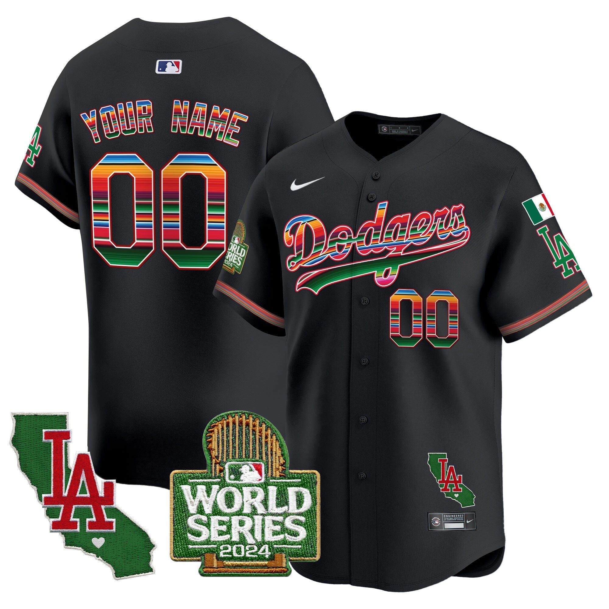 Mexico 2024 World Series Vapor Premier Limited Custom Jersey