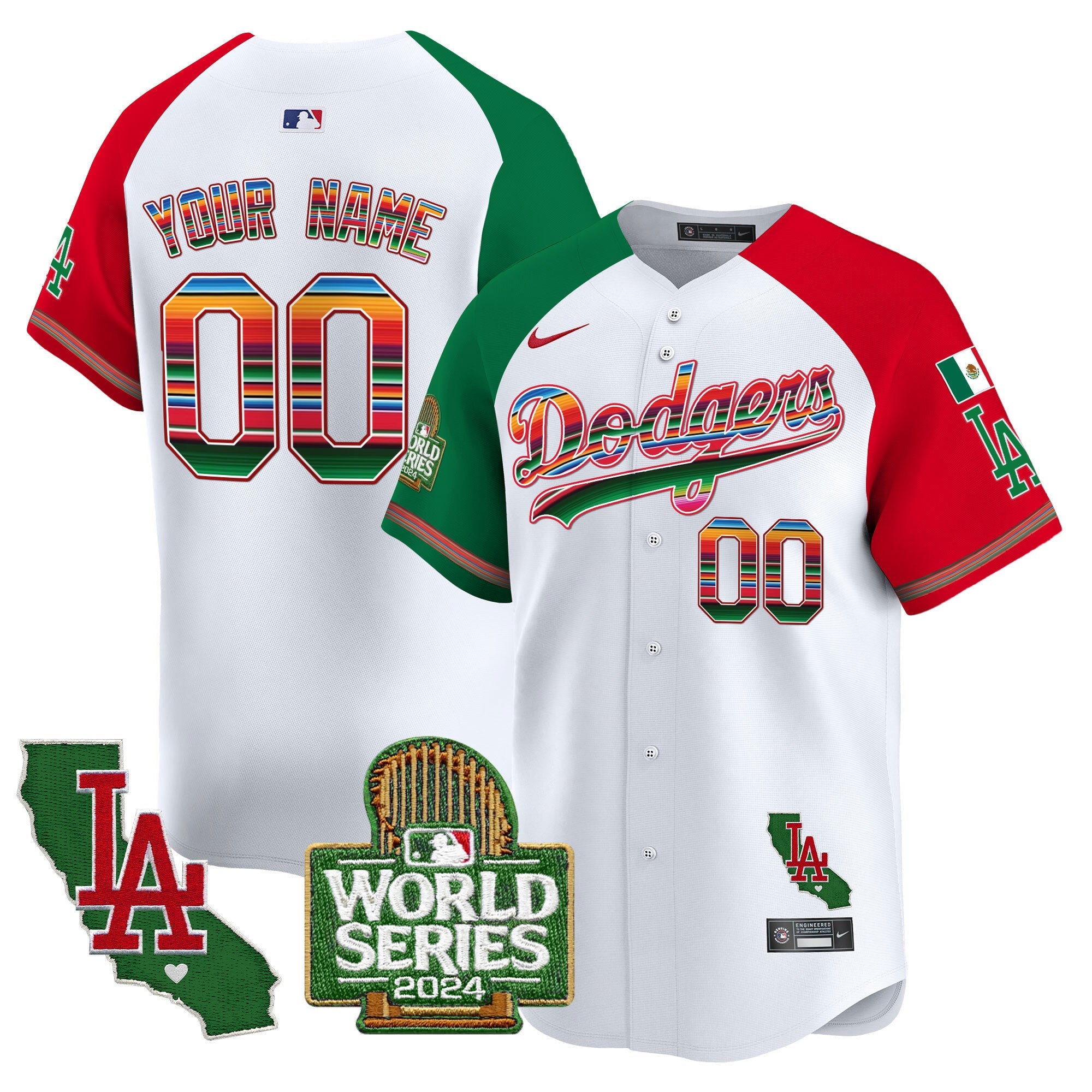 Mexico 2024 World Series Vapor Premier Limited Custom Jersey