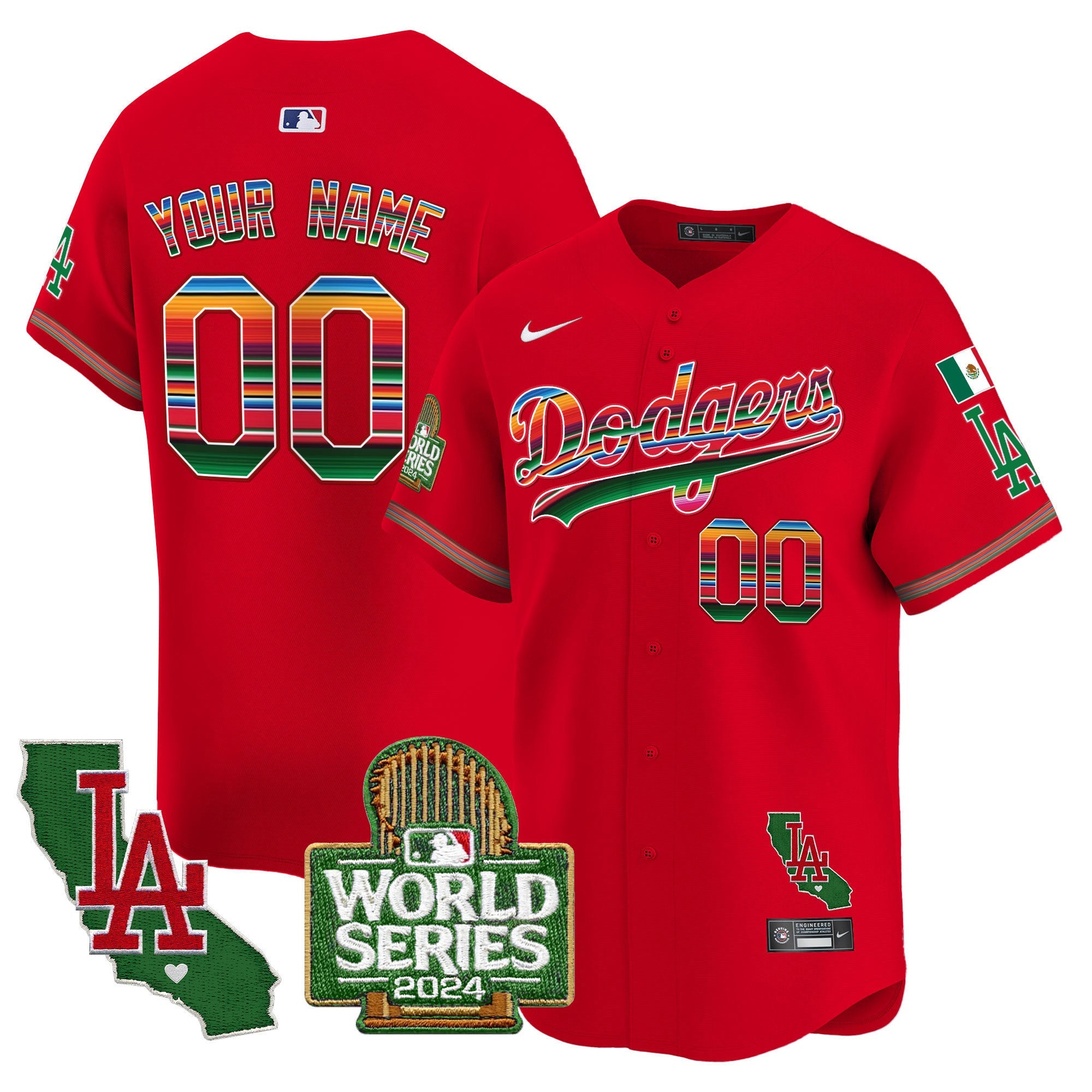 Mexico 2024 World Series Vapor Premier Limited Custom Jersey