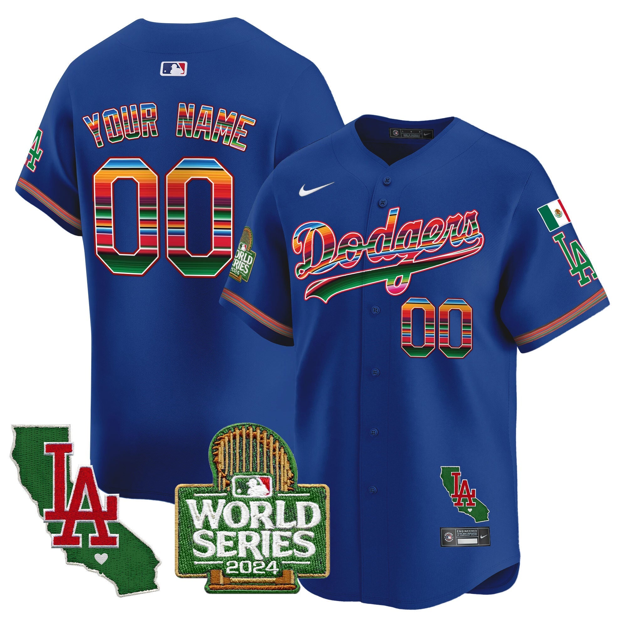 Mexico 2024 World Series Vapor Premier Limited Custom Jersey