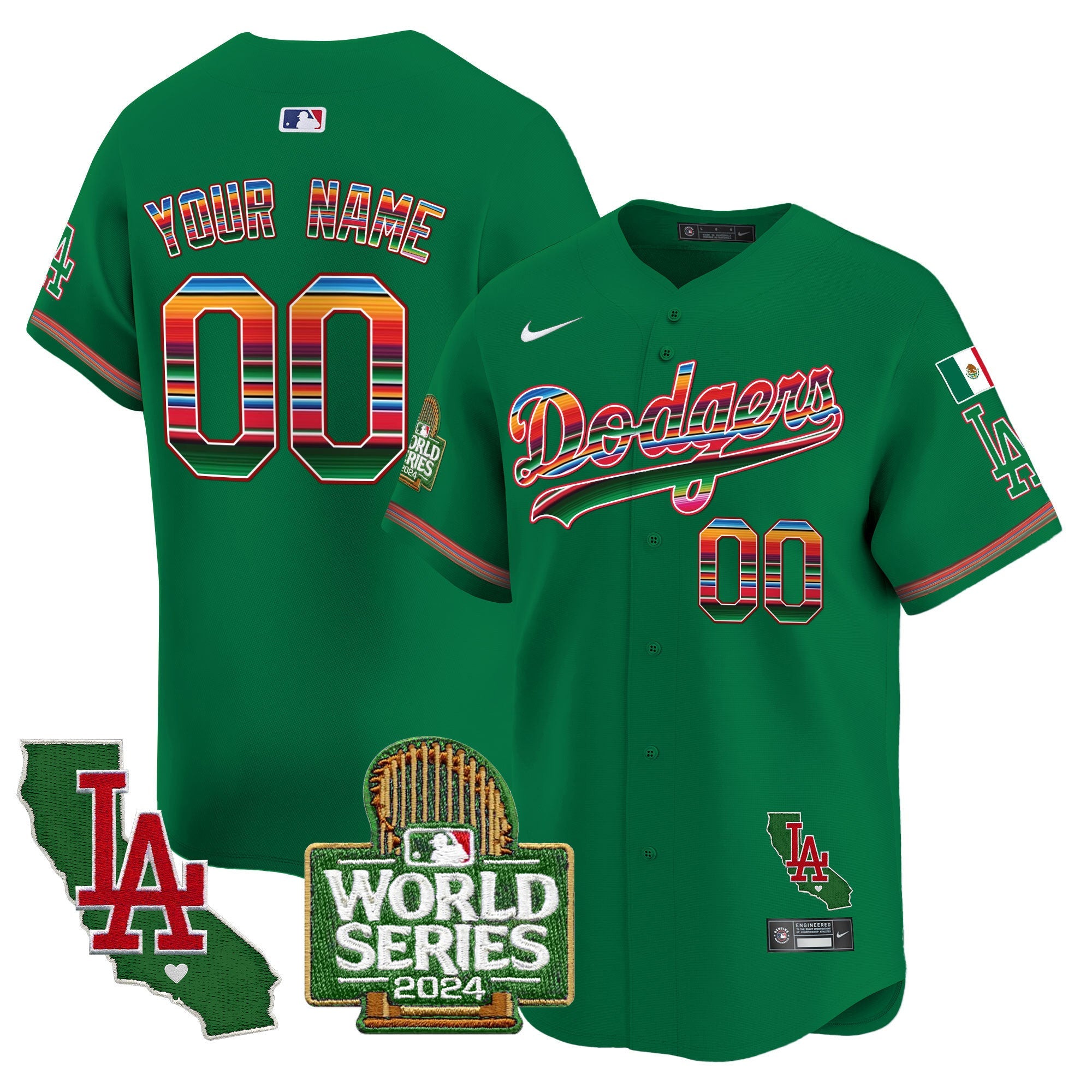 Mexico 2024 World Series Vapor Premier Limited Custom Jersey