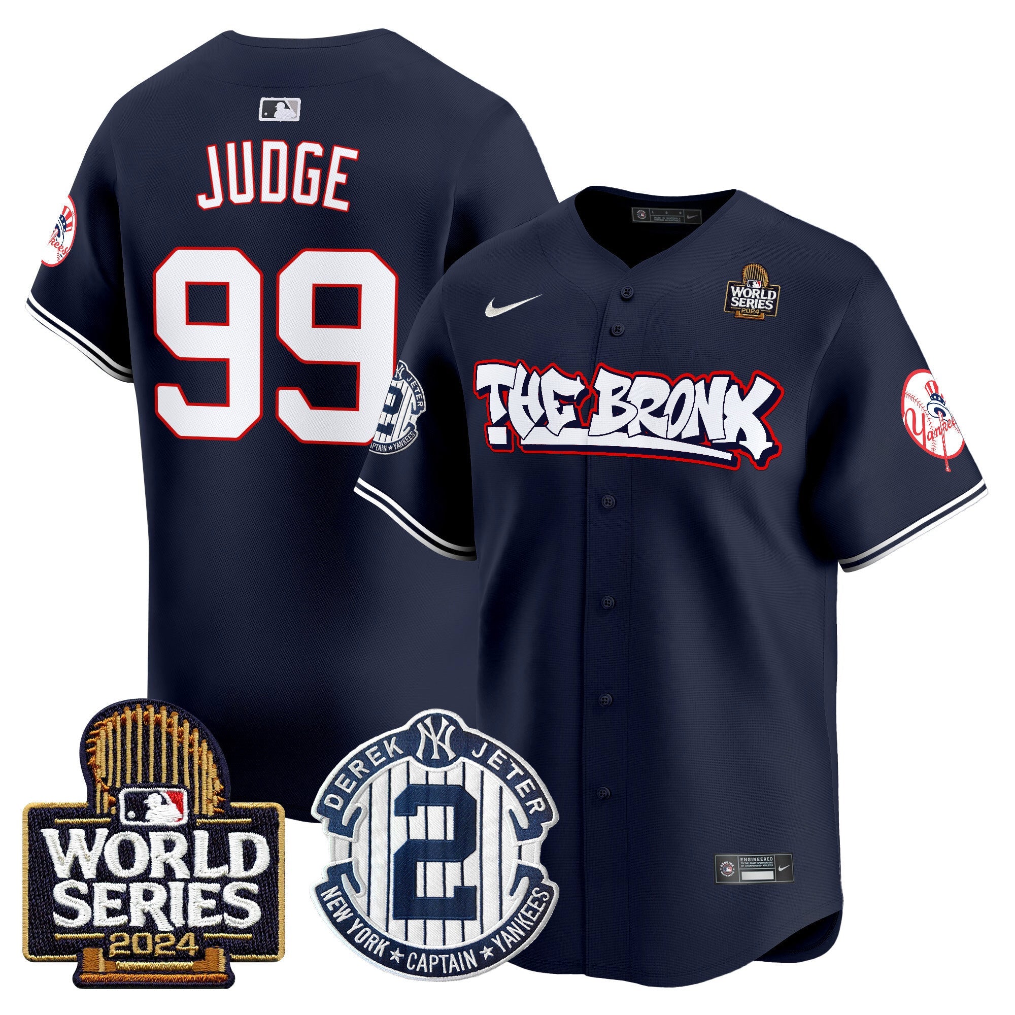 Men’s The Bronx 2024 World Series Vapor Premier Limited Jersey V2