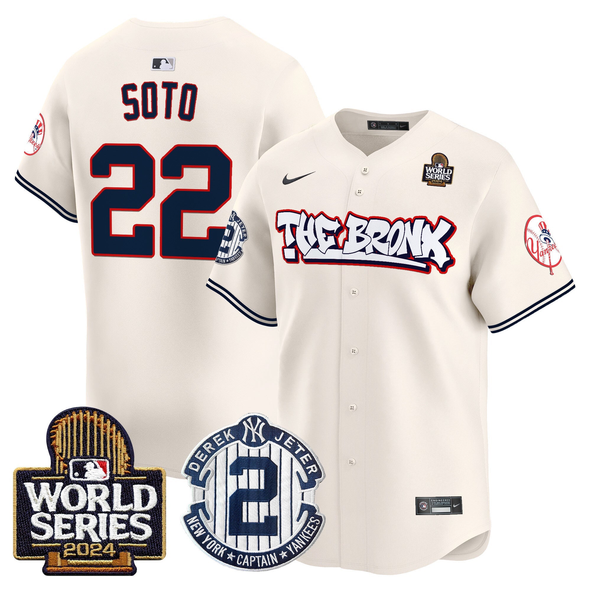 Men’s The Bronx 2024 World Series Vapor Premier Limited Jersey V2
