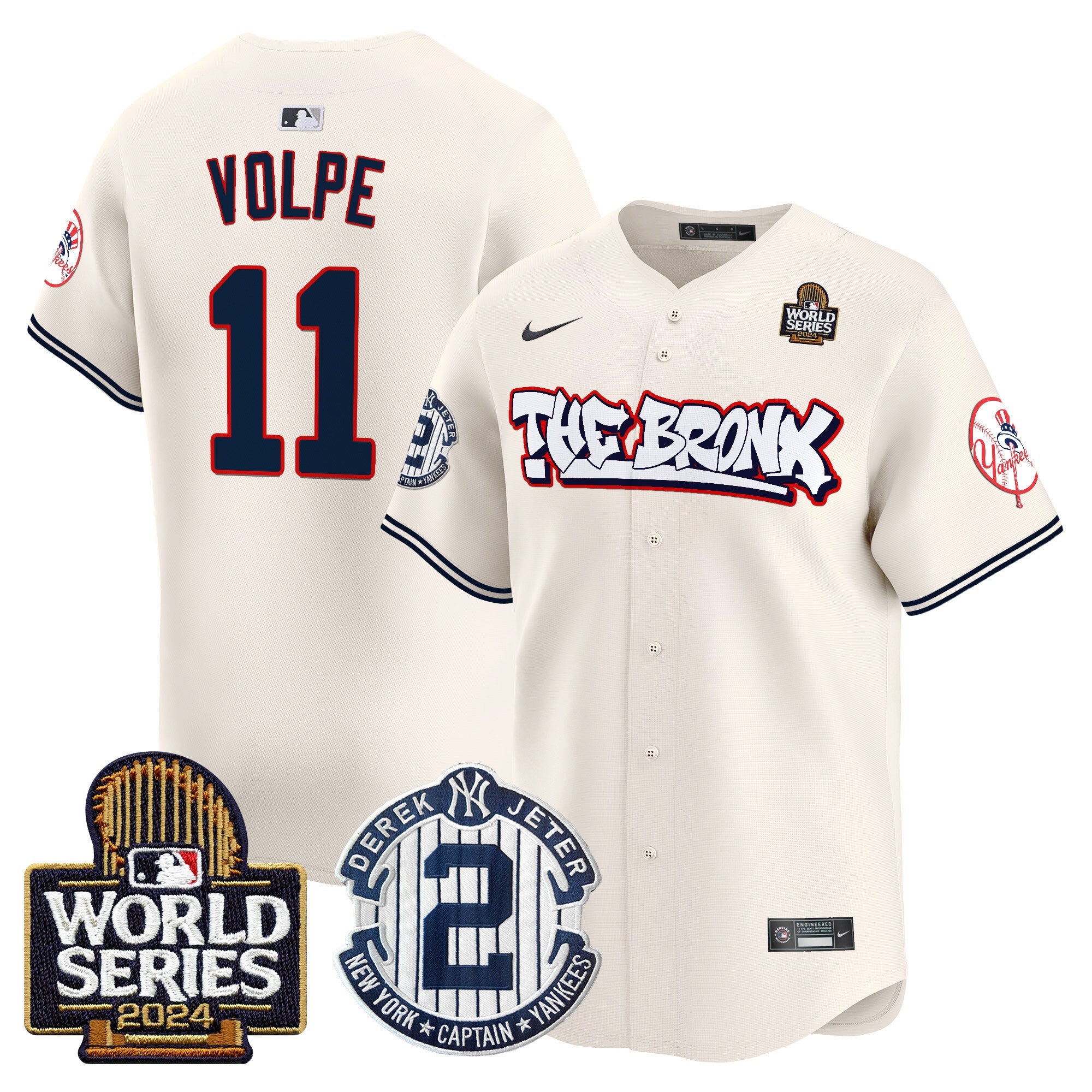 Men’s The Bronx 2024 World Series Vapor Premier Limited Jersey V2