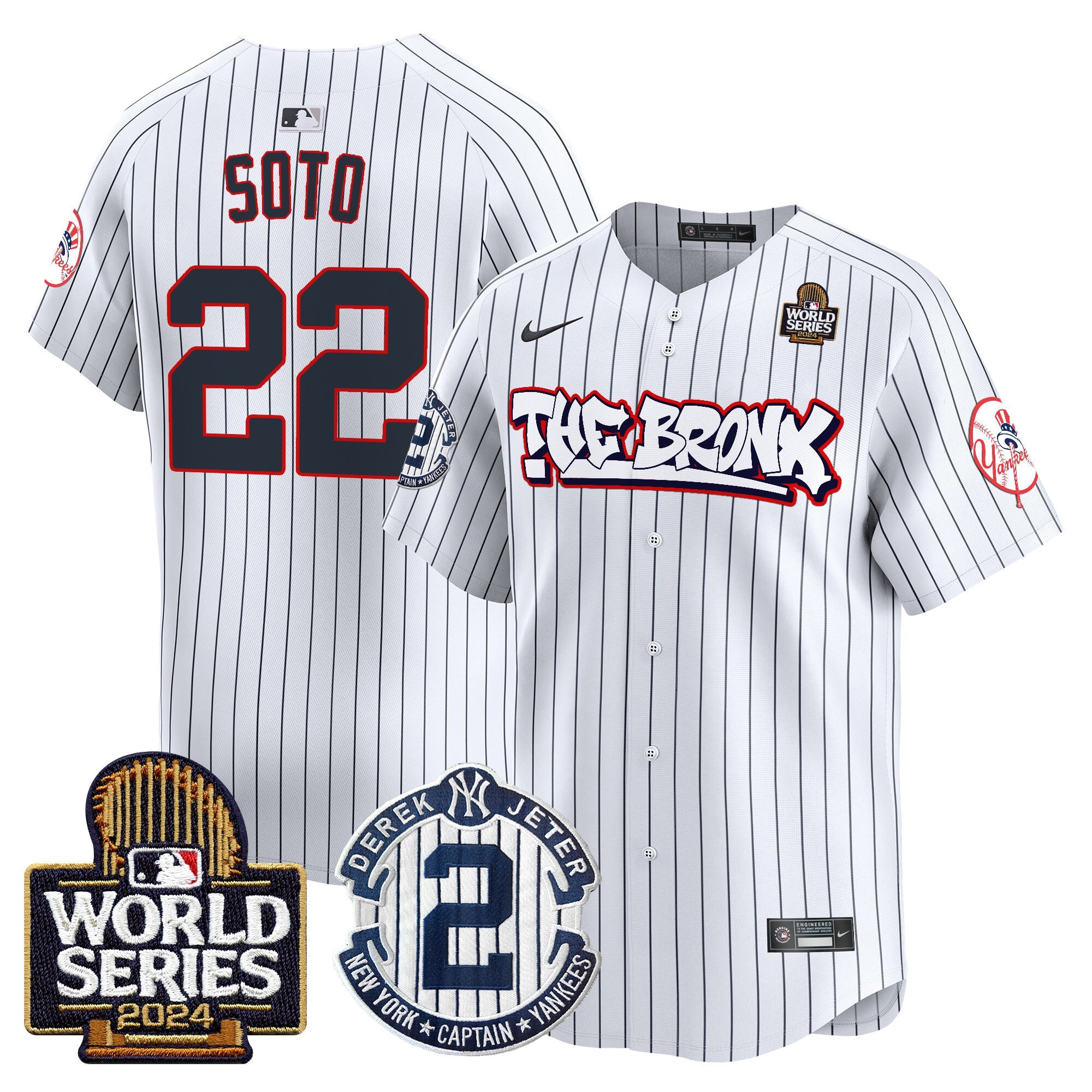 Men’s The Bronx 2024 World Series Vapor Premier Limited Jersey V2