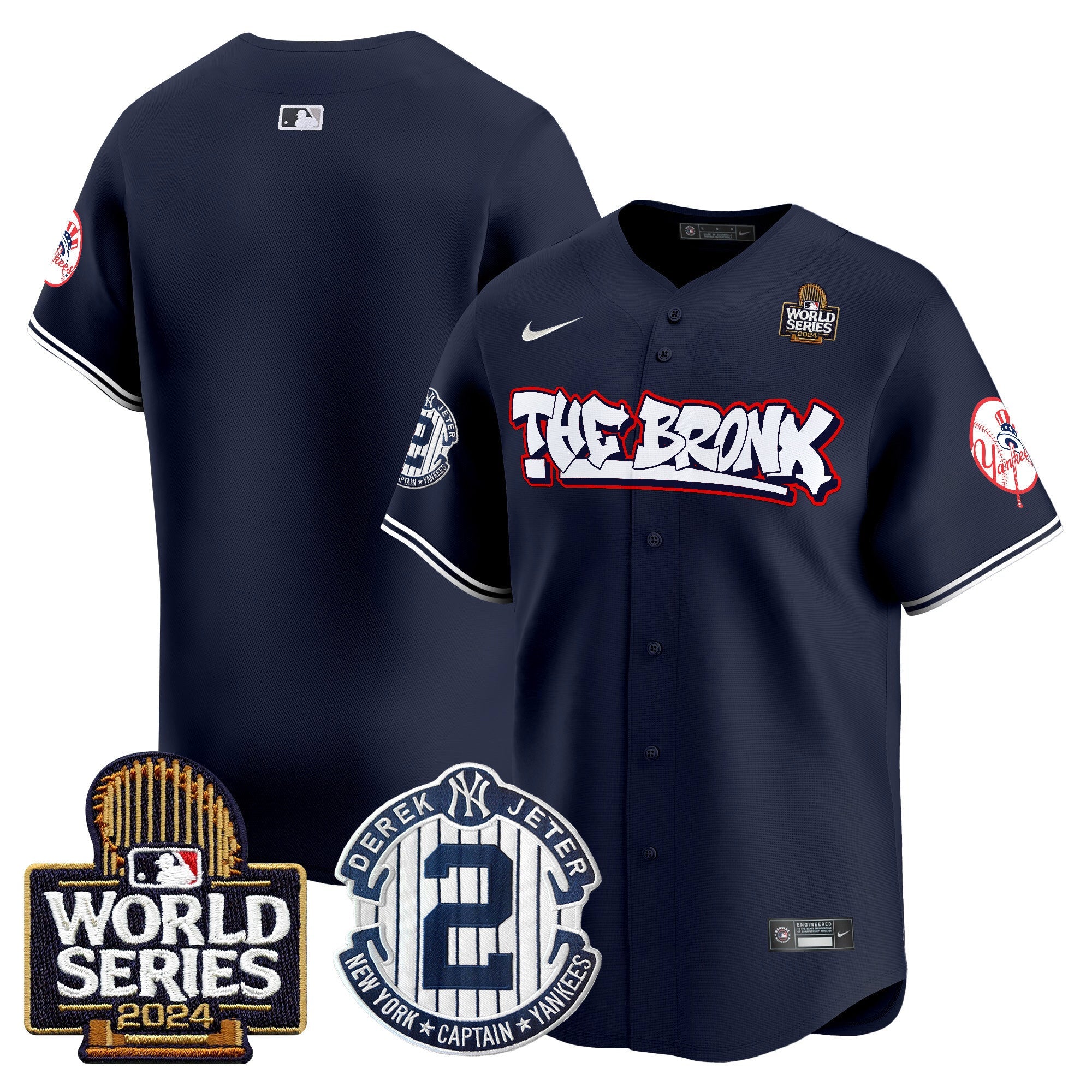 Men’s The Bronx 2024 World Series Vapor Premier Limited Jersey V2