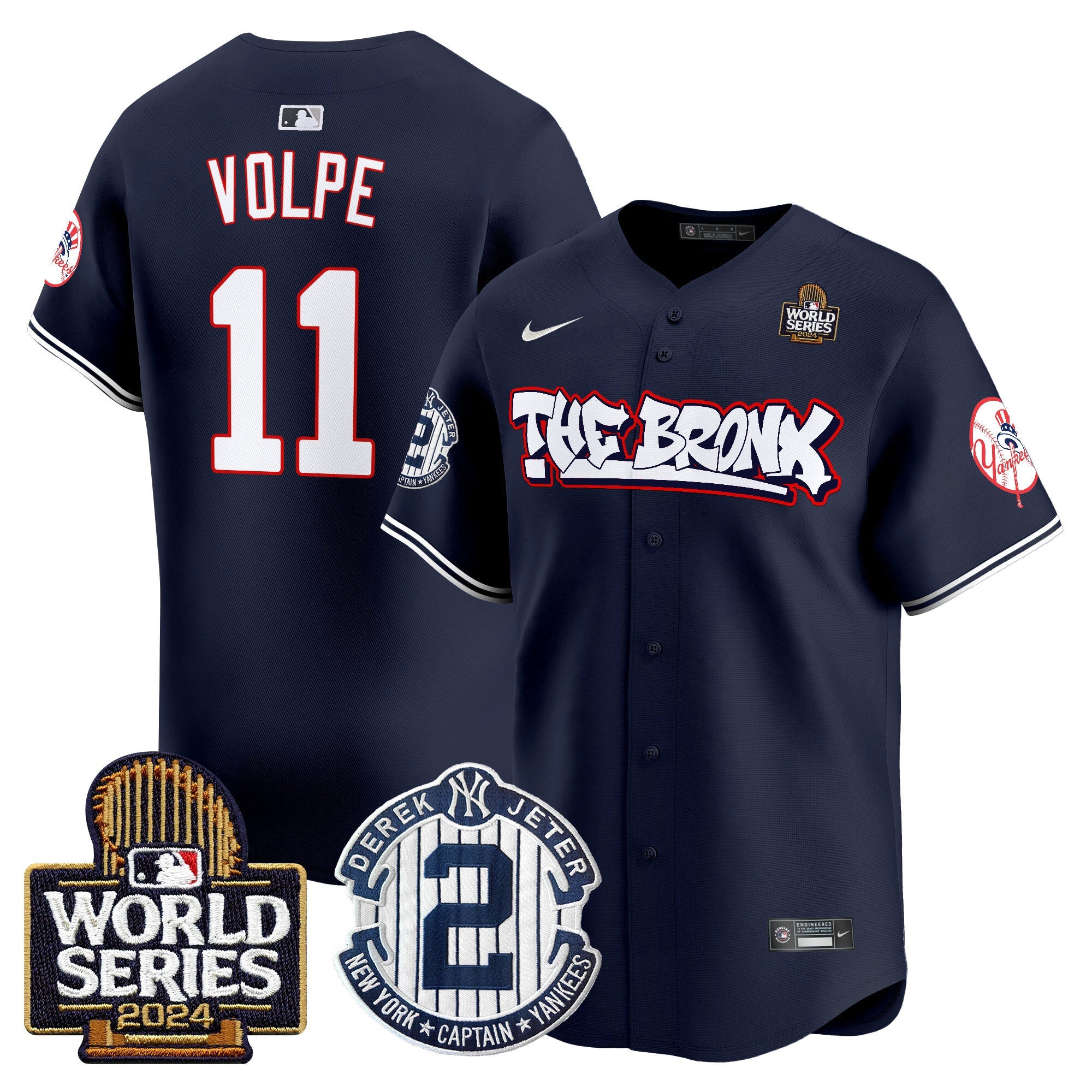 Men’s The Bronx 2024 World Series Vapor Premier Limited Jersey V2