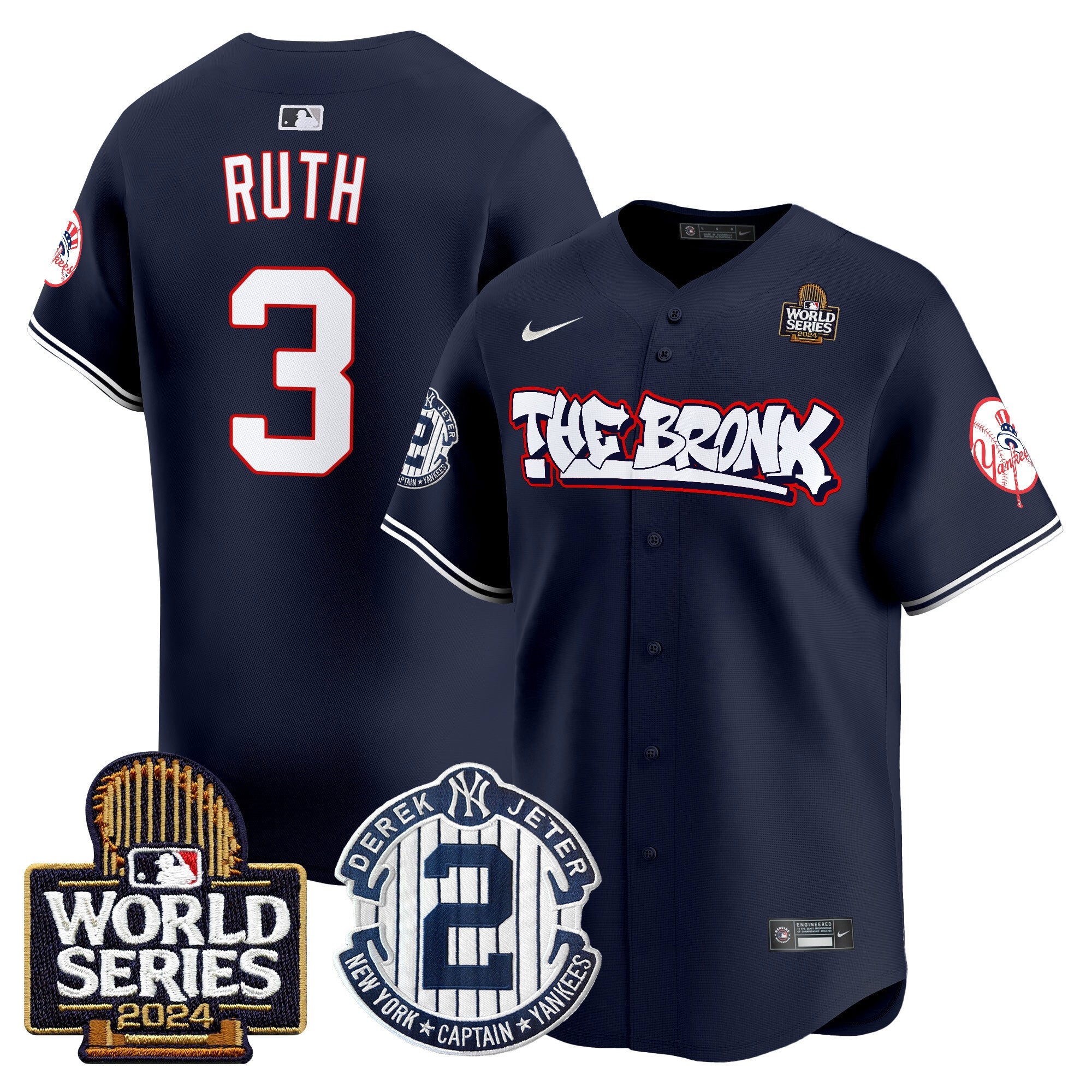Men’s The Bronx 2024 World Series Vapor Premier Limited Jersey V2