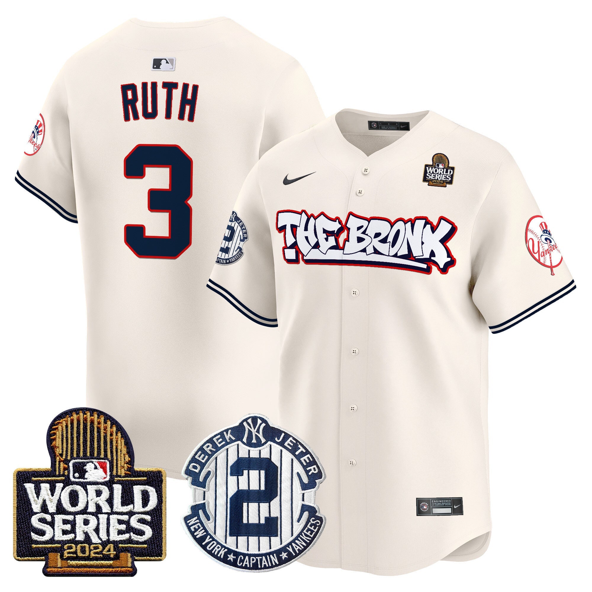 Men’s The Bronx 2024 World Series Vapor Premier Limited Jersey V2