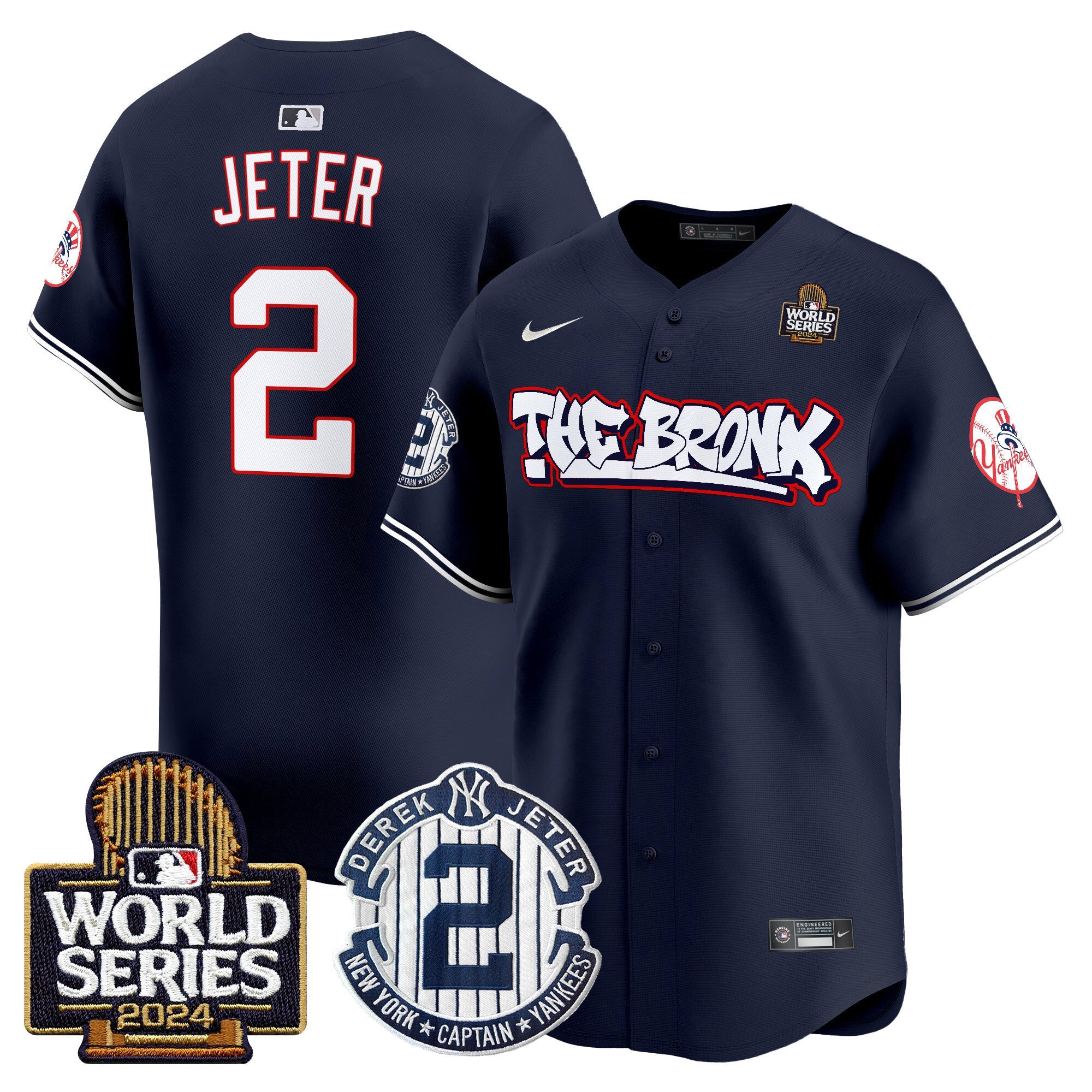 Men’s The Bronx 2024 World Series Vapor Premier Limited Jersey V2