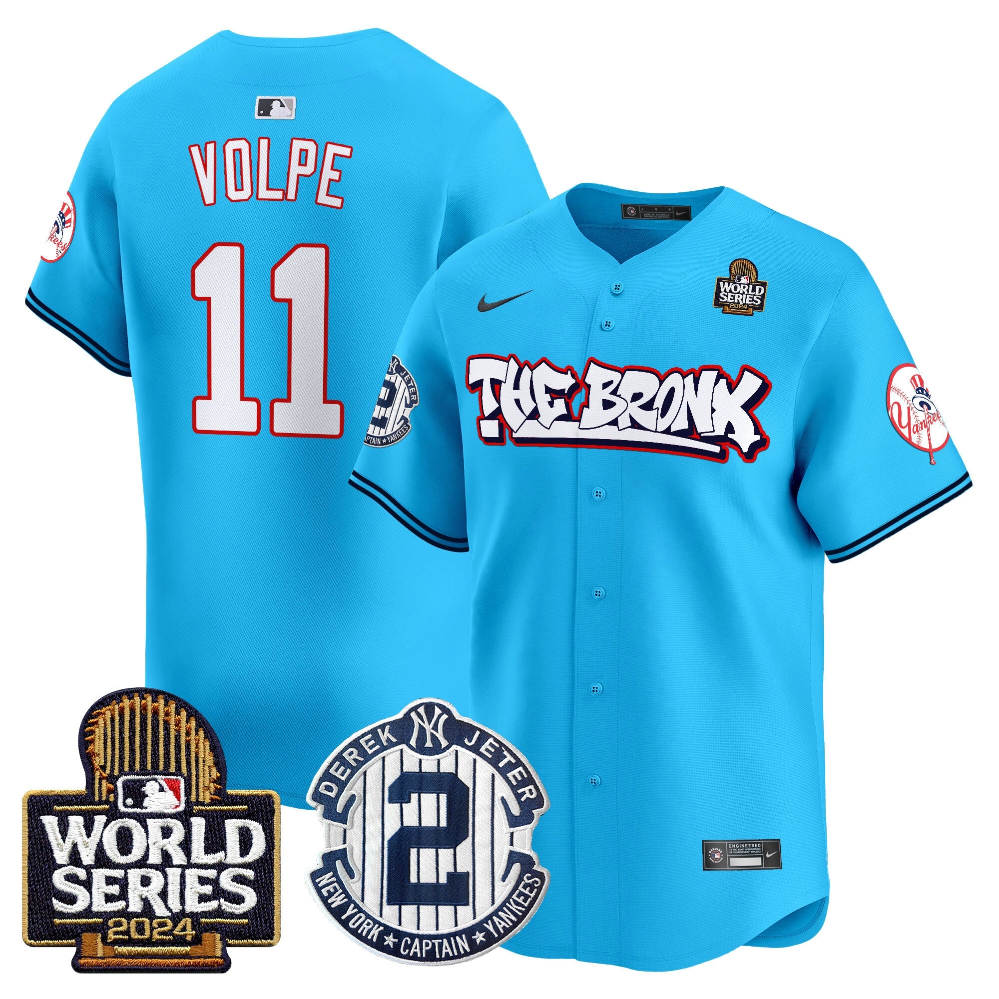 Men’s The Bronx 2024 World Series Vapor Premier Limited Jersey V2
