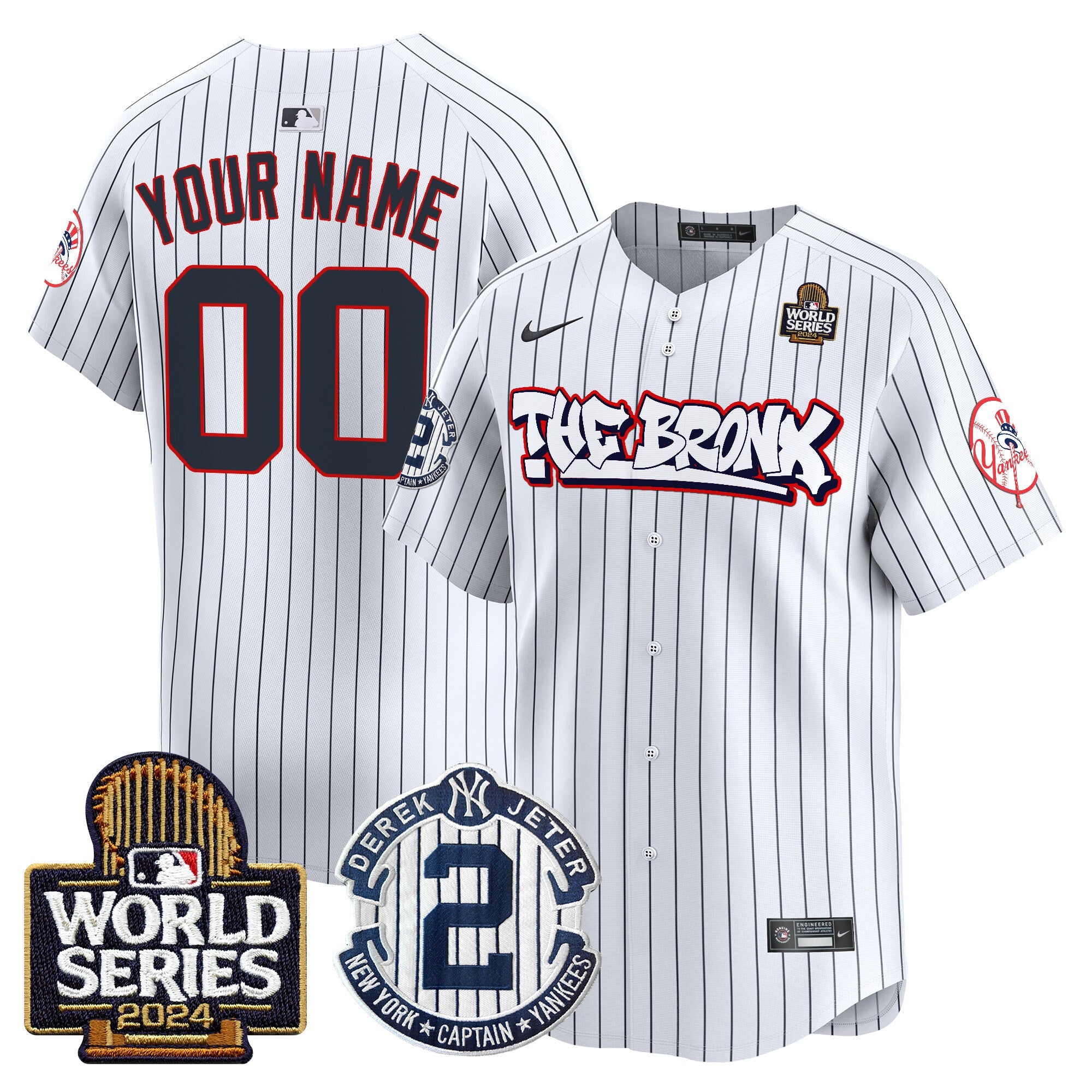 The Bronx 2024 World Series Vapor Premier Limited Custom Jersey V2