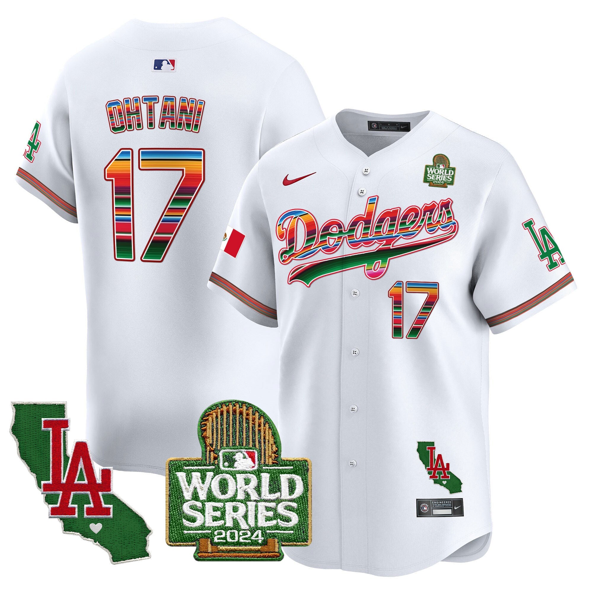 Men’s Mexico 2024 World Series Vapor Premier Limited Jersey V2