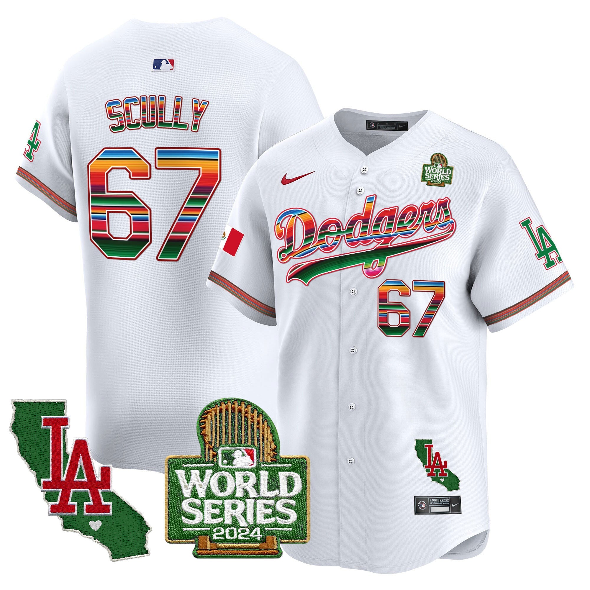 Men’s Mexico 2024 World Series Vapor Premier Limited Jersey V2