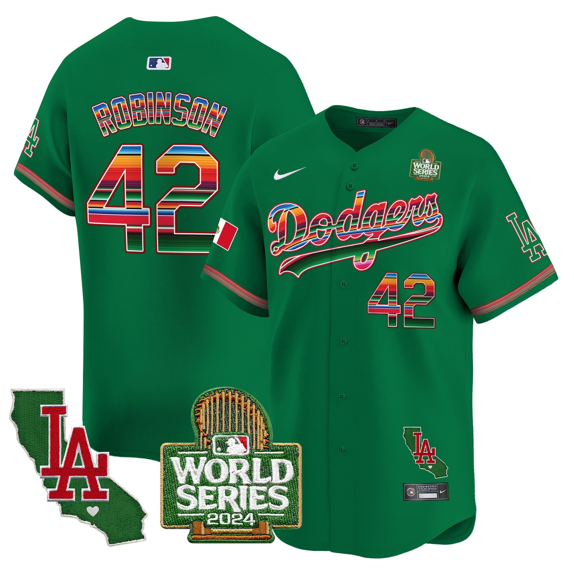 Men’s Mexico 2024 World Series Vapor Premier Limited Jersey V2