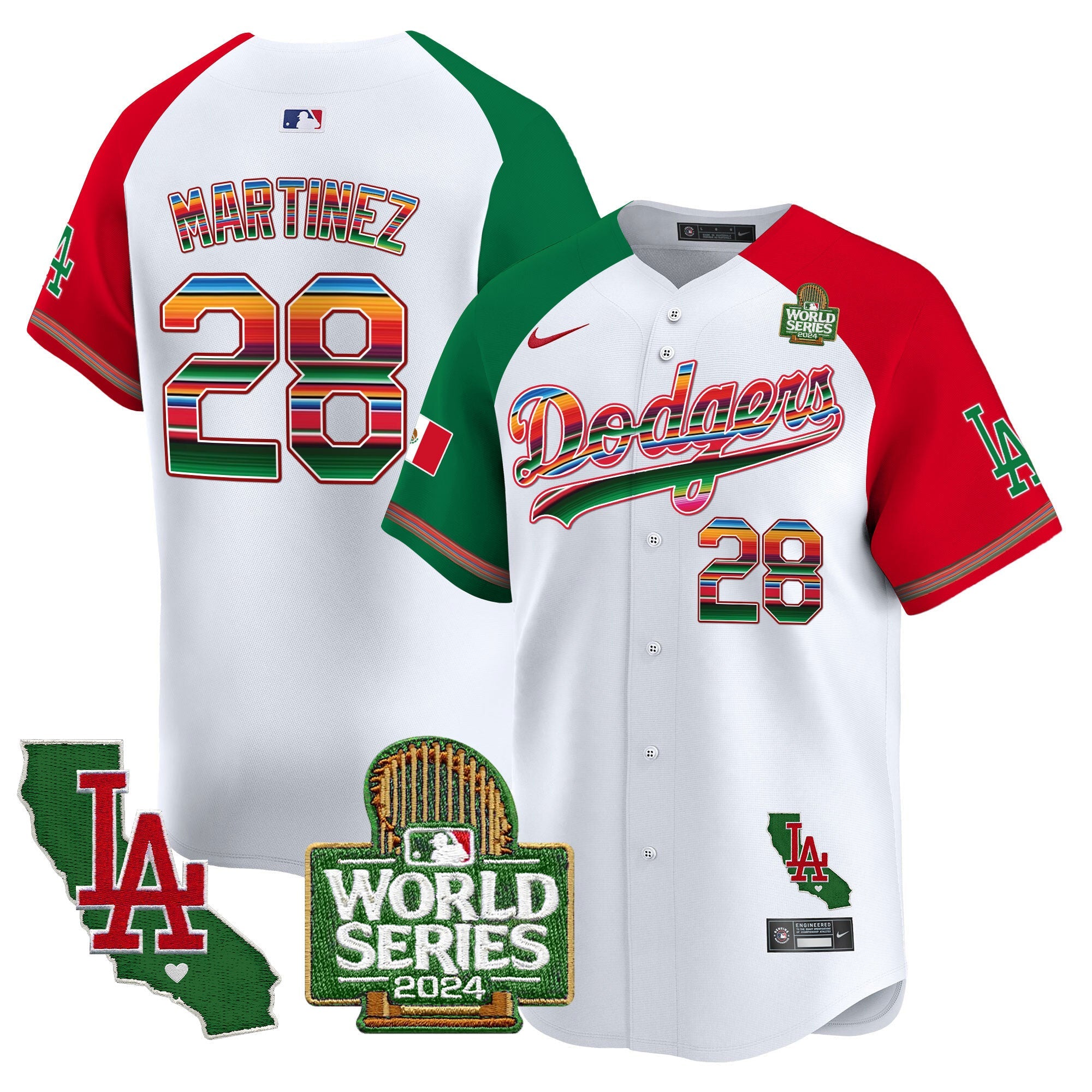 Men’s Mexico 2024 World Series Vapor Premier Limited Jersey V2