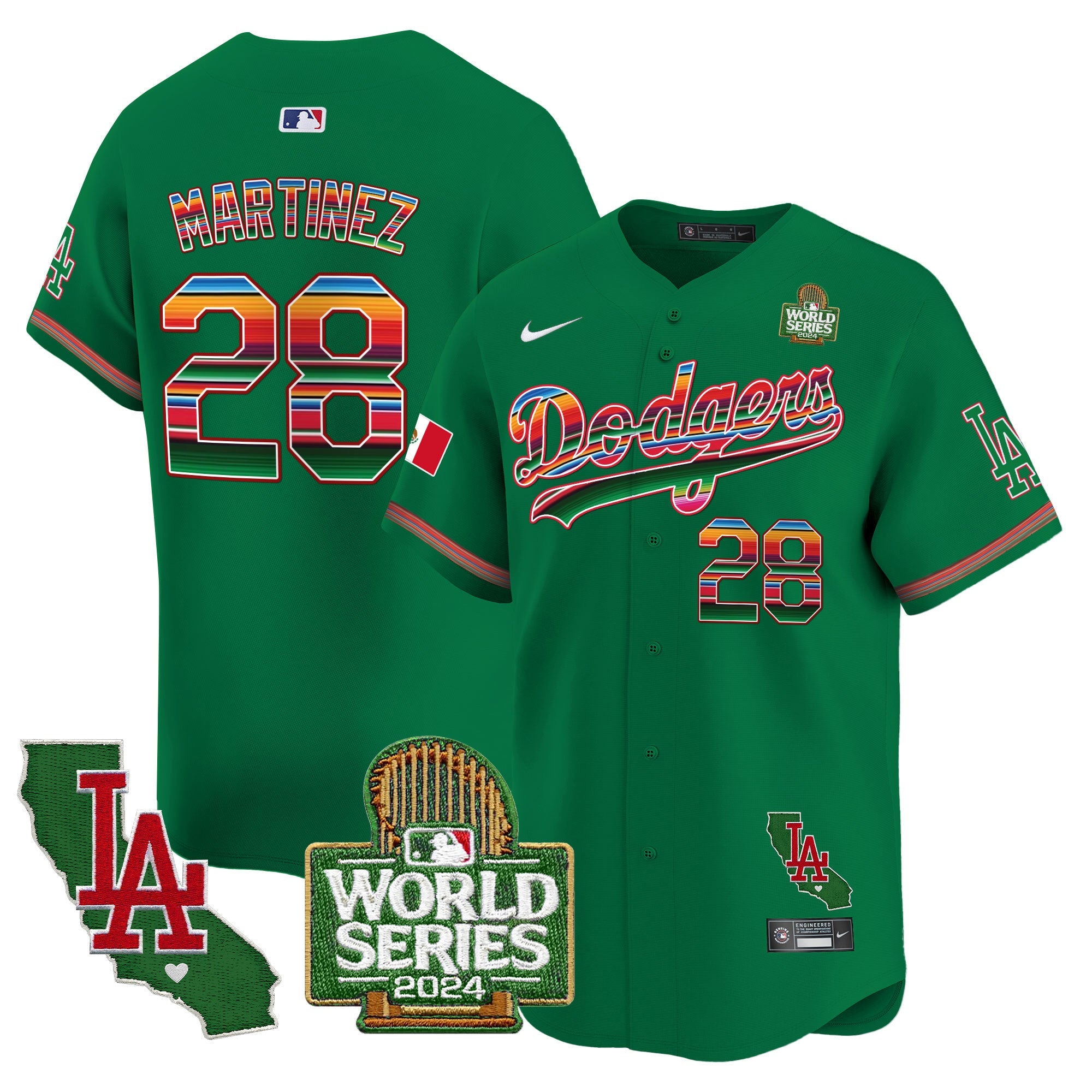 Men’s Mexico 2024 World Series Vapor Premier Limited Jersey V2