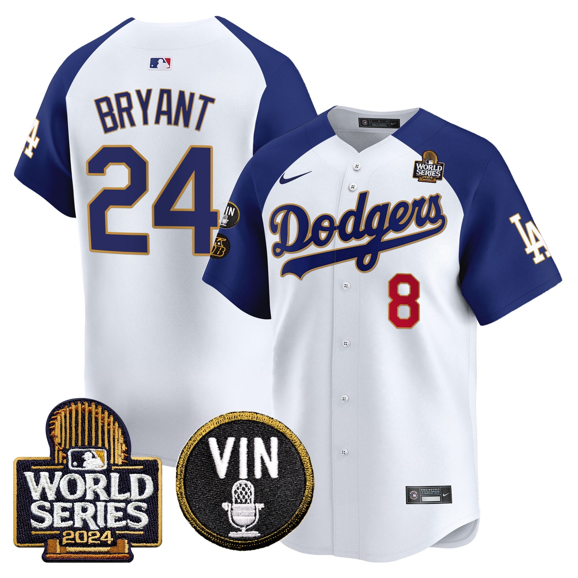 Men’s 2024 World Series Gold Trim Vapor Premier Limited Jersey V2