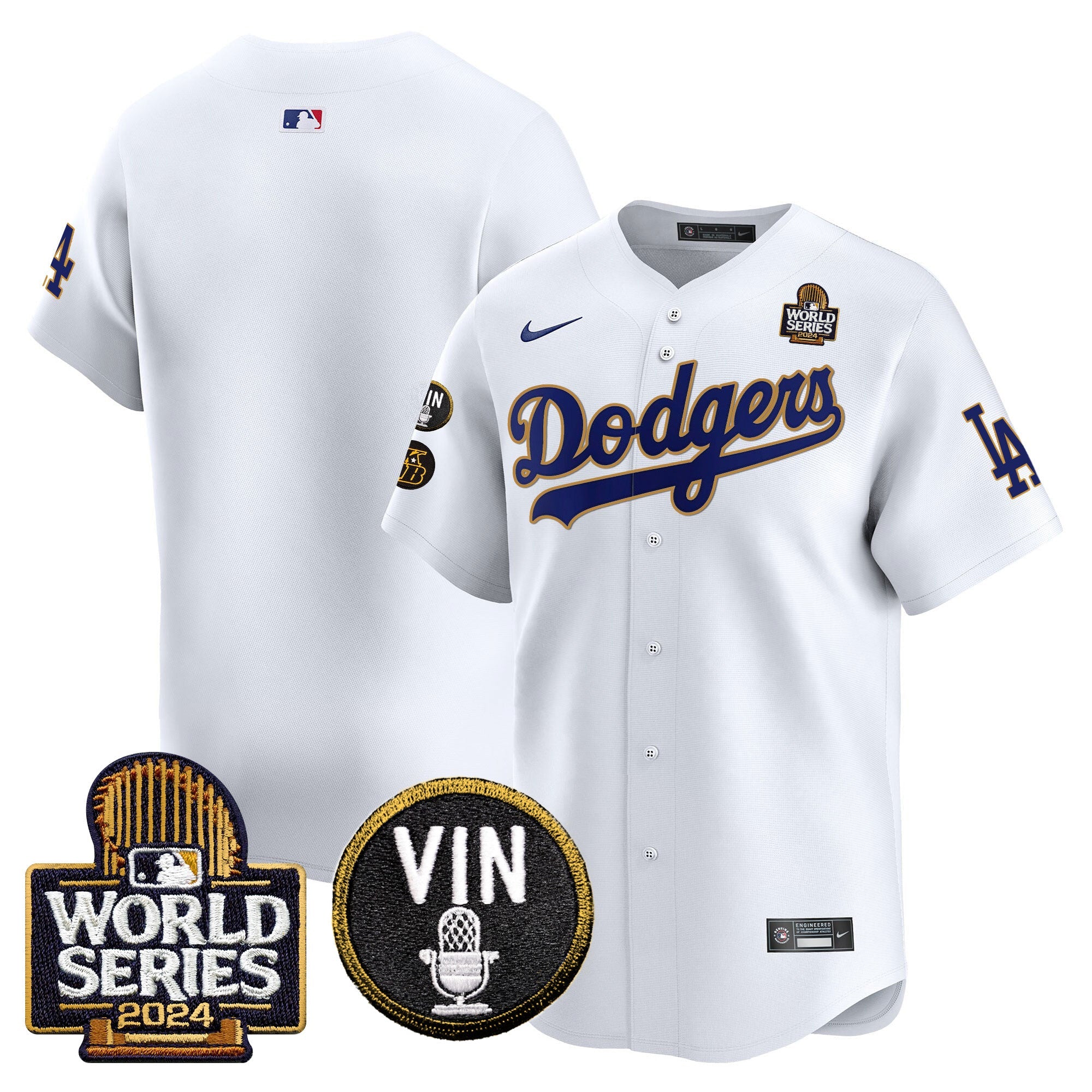 Men’s 2024 World Series Gold Trim Vapor Premier Limited Jersey V2