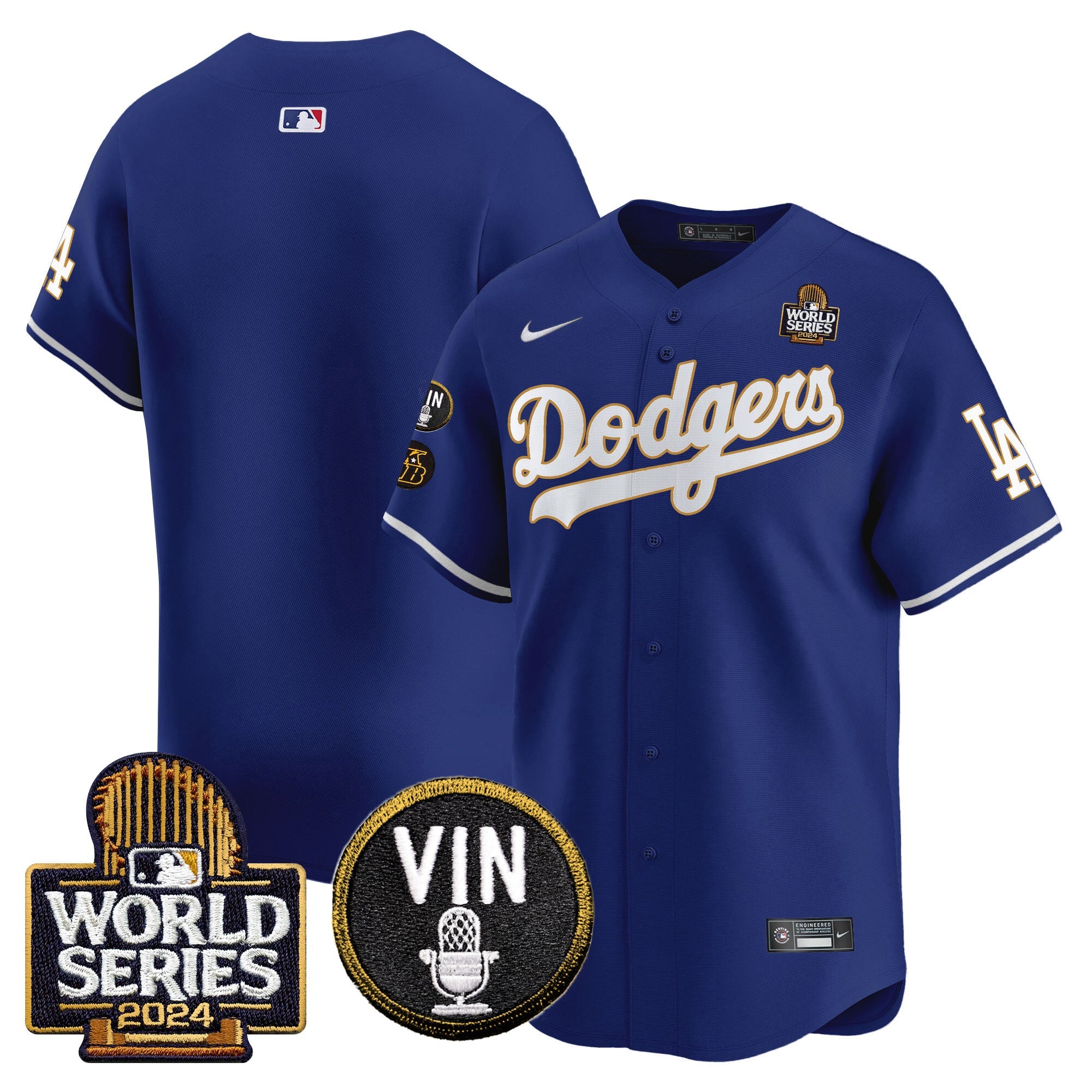 Men’s 2024 World Series Gold Trim Vapor Premier Limited Jersey V2