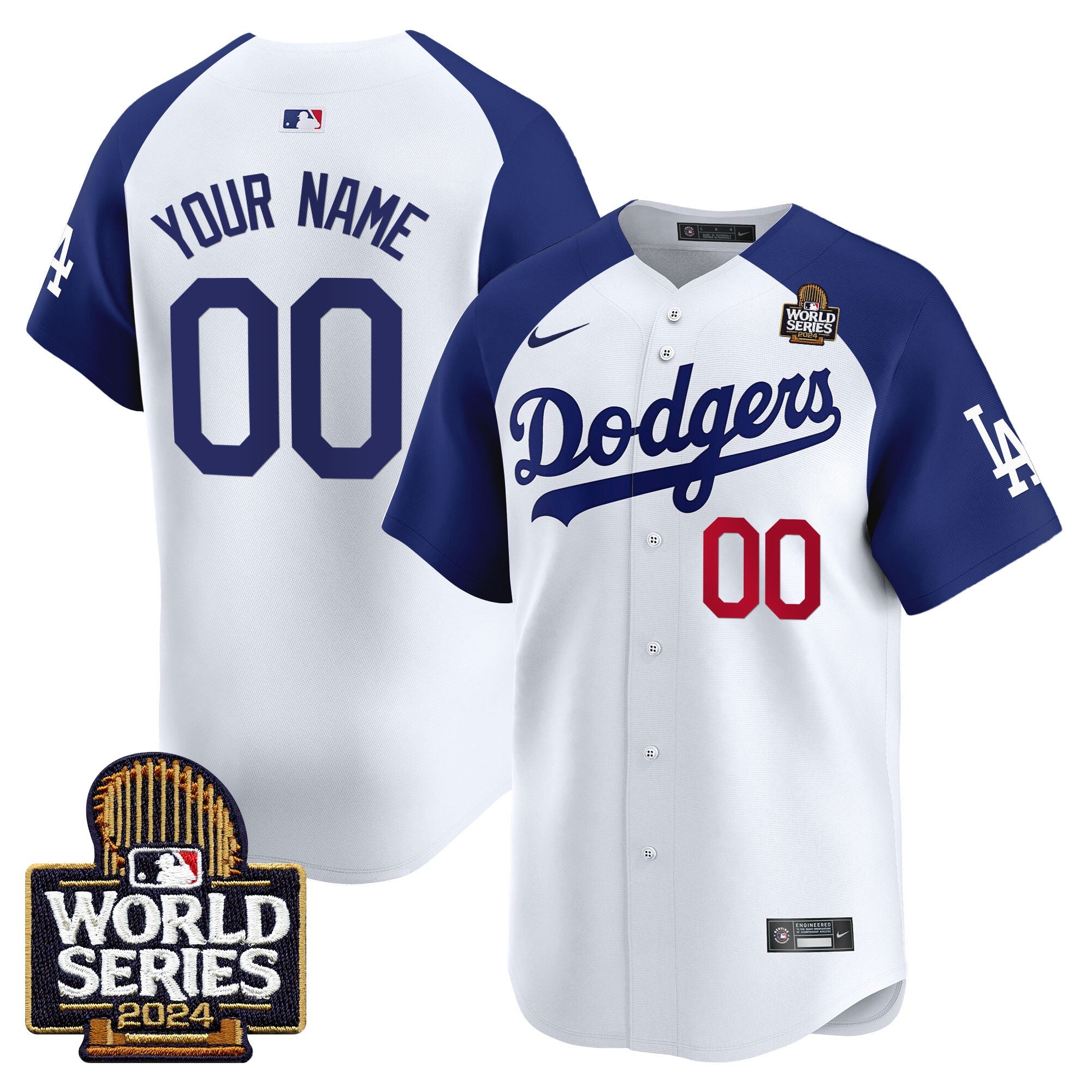 Los Angeles 2024 World Series Vapor Premier Limited Custom Jersey V2