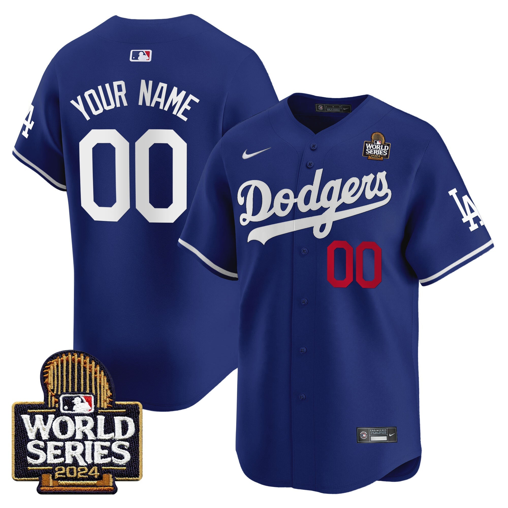 Los Angeles 2024 World Series Vapor Premier Limited Custom Jersey V2
