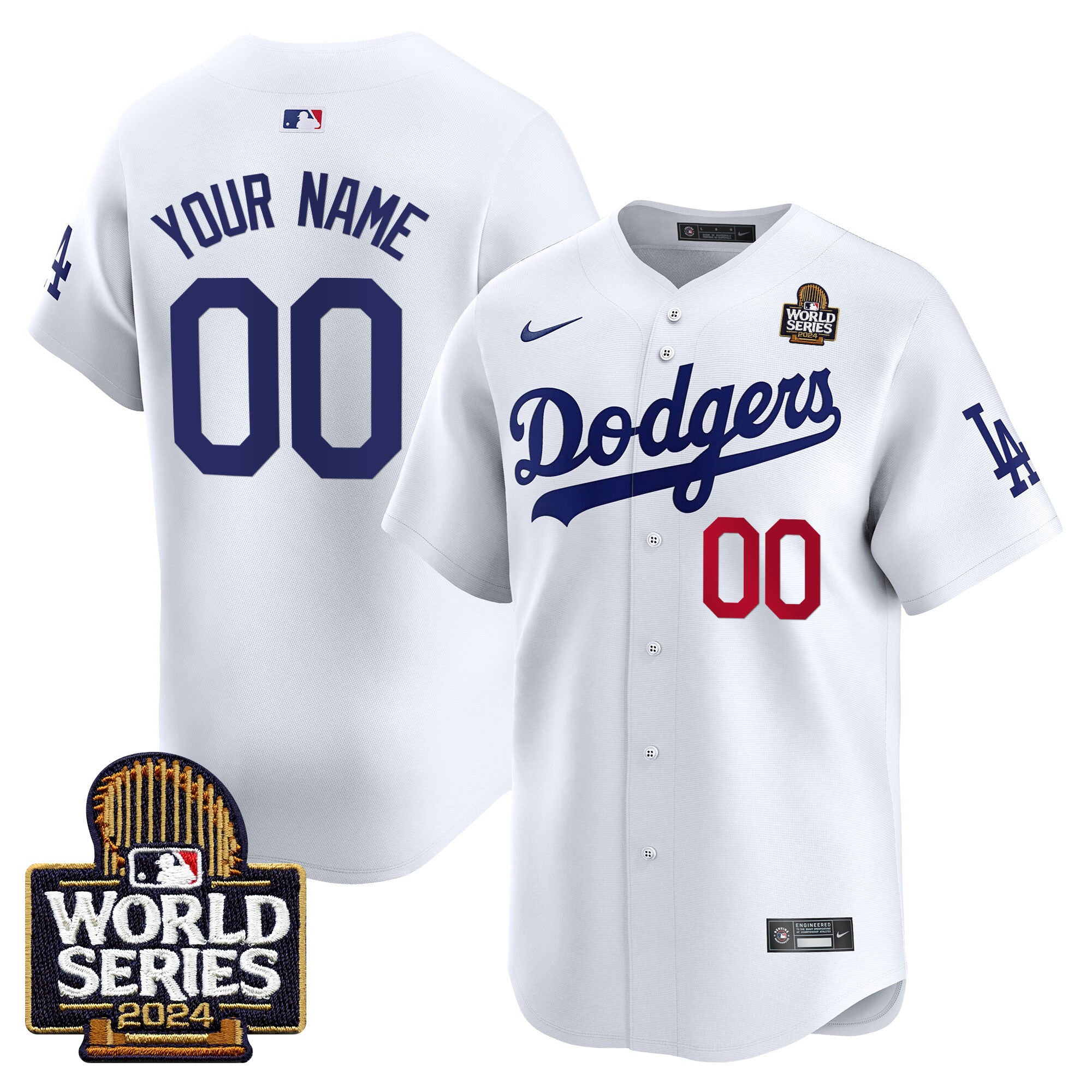 Los Angeles 2024 World Series Vapor Premier Limited Custom Jersey V2