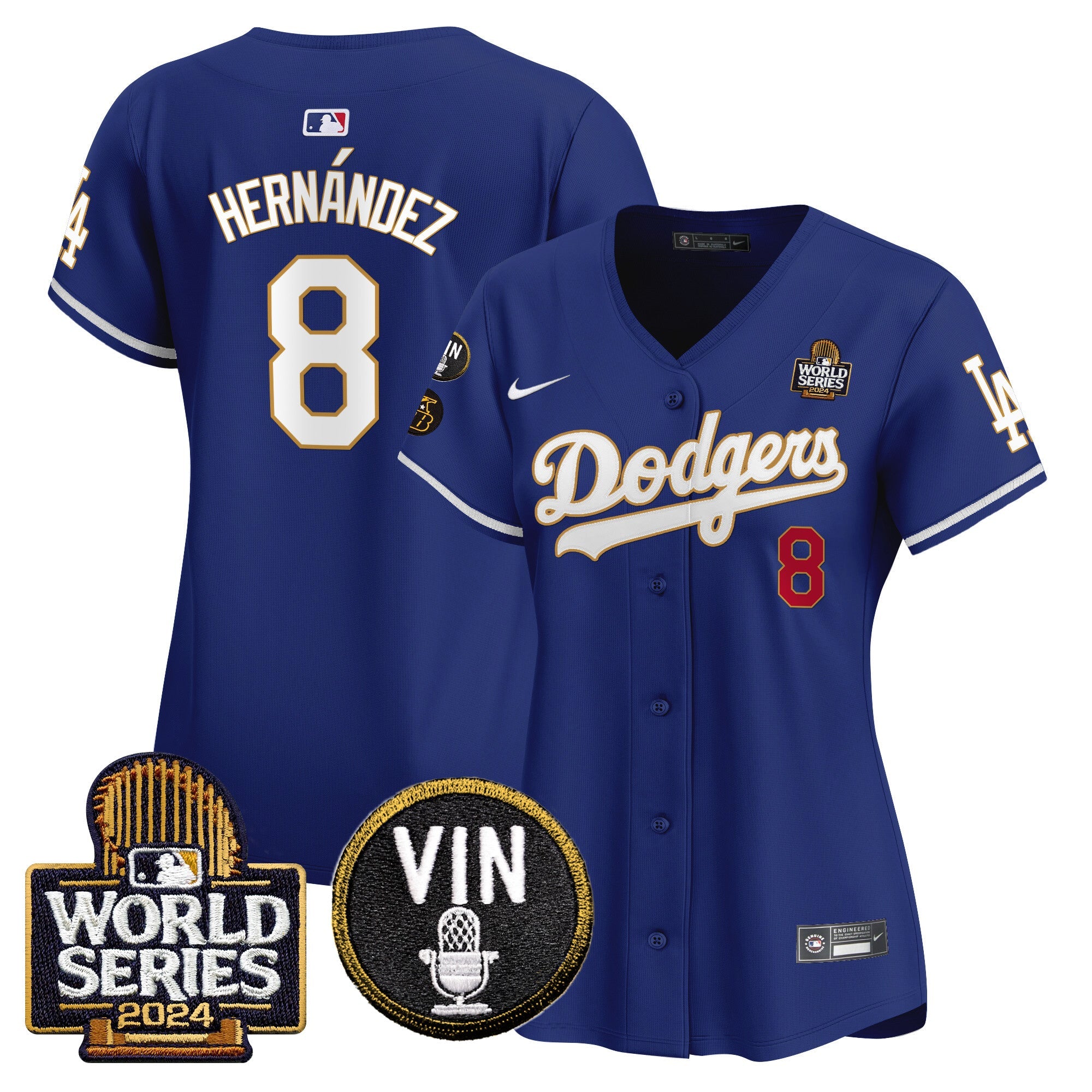 Women’s 2024 World Series Gold Trim Vapor Premier Limited Jersey V2