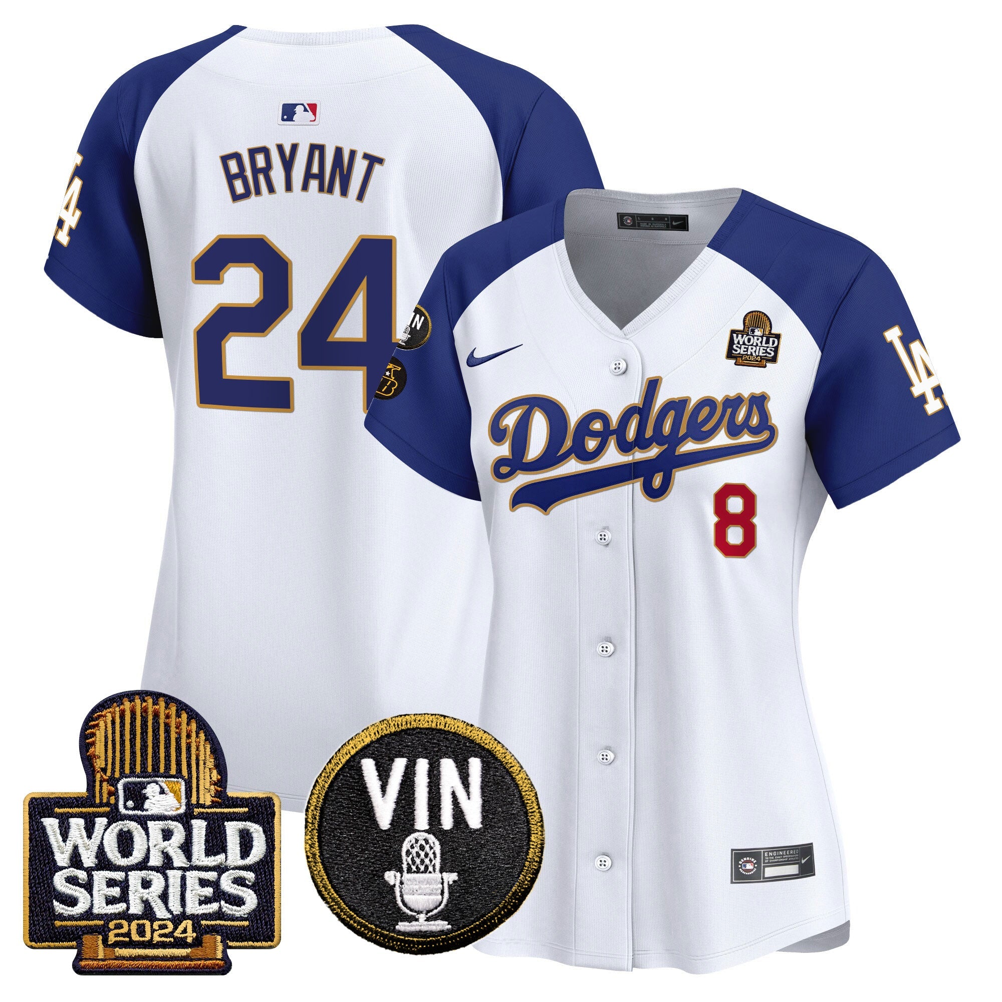 Women’s 2024 World Series Gold Trim Vapor Premier Limited Jersey V2