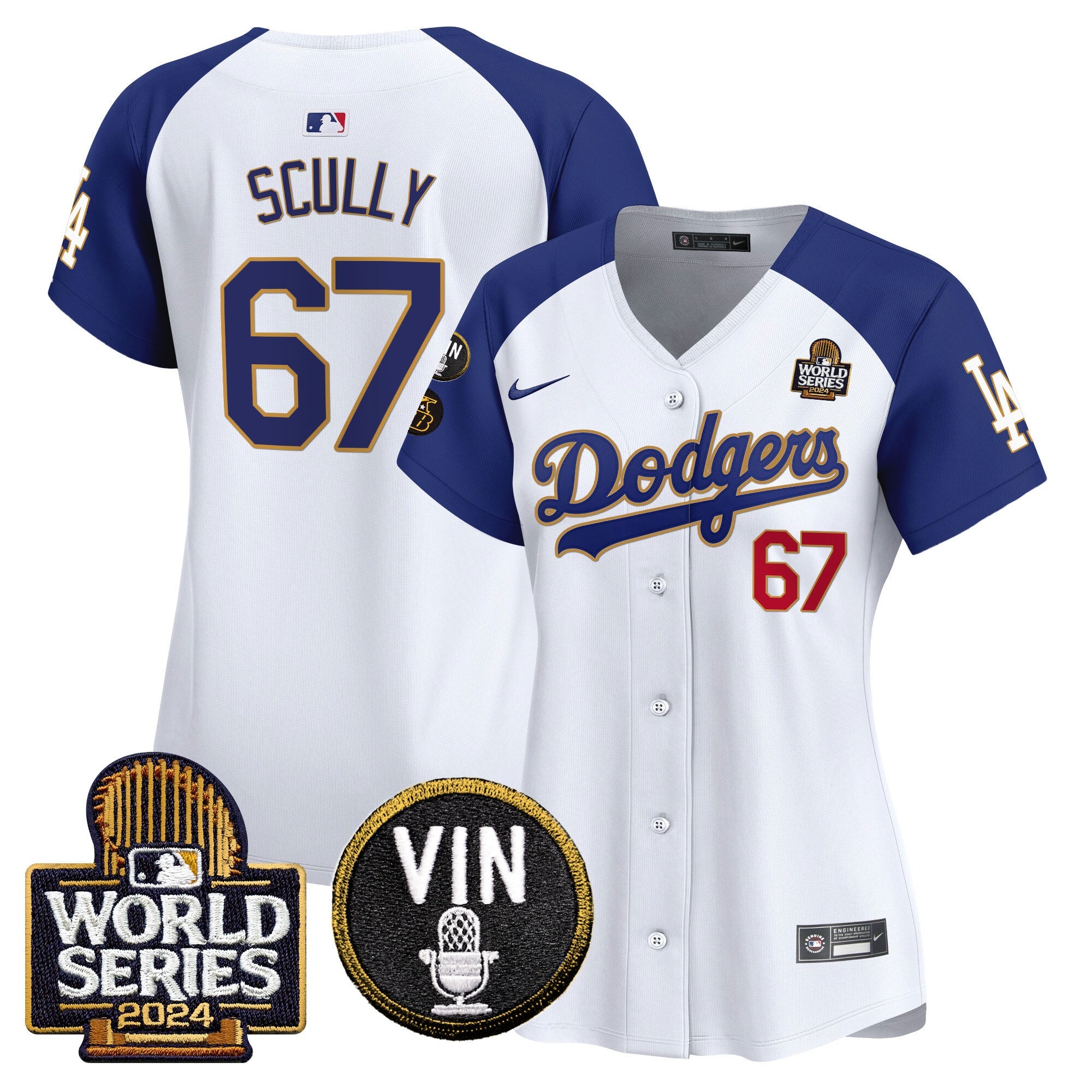 Women’s 2024 World Series Gold Trim Vapor Premier Limited Jersey V2